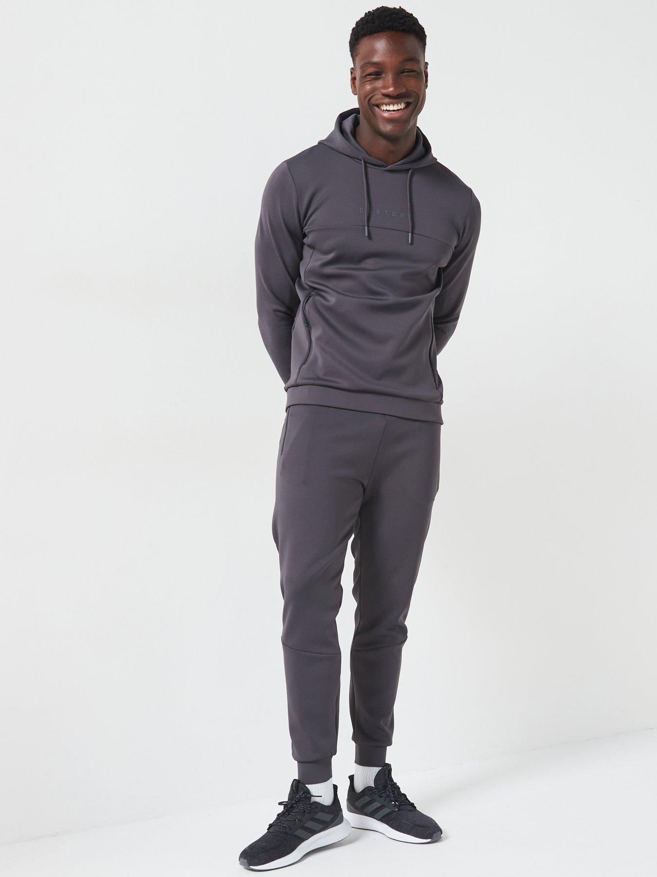  image of castore-mens-training-scuba-joggers-grey