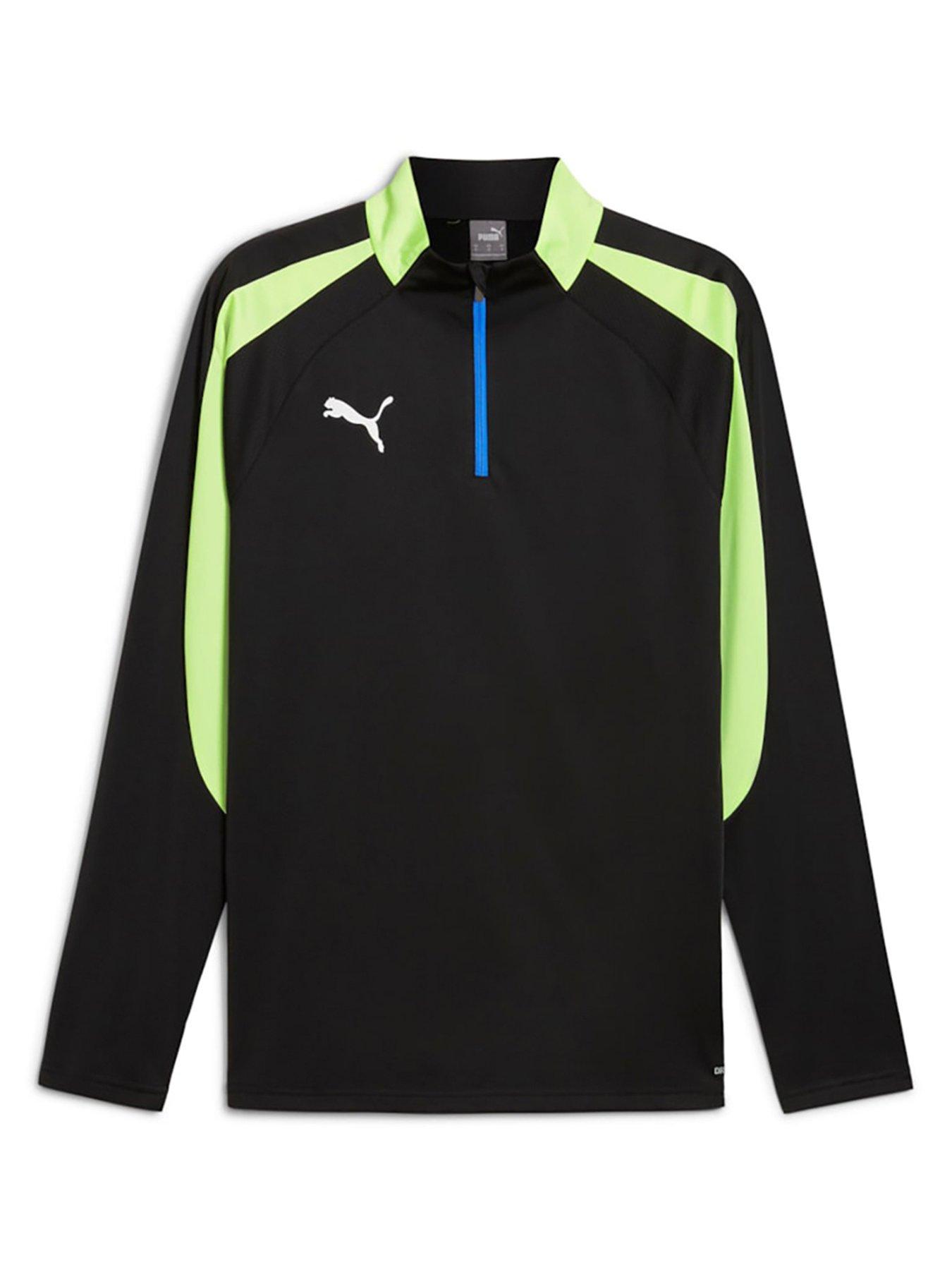  image of puma-mens-individualliga-14-zip-top--black