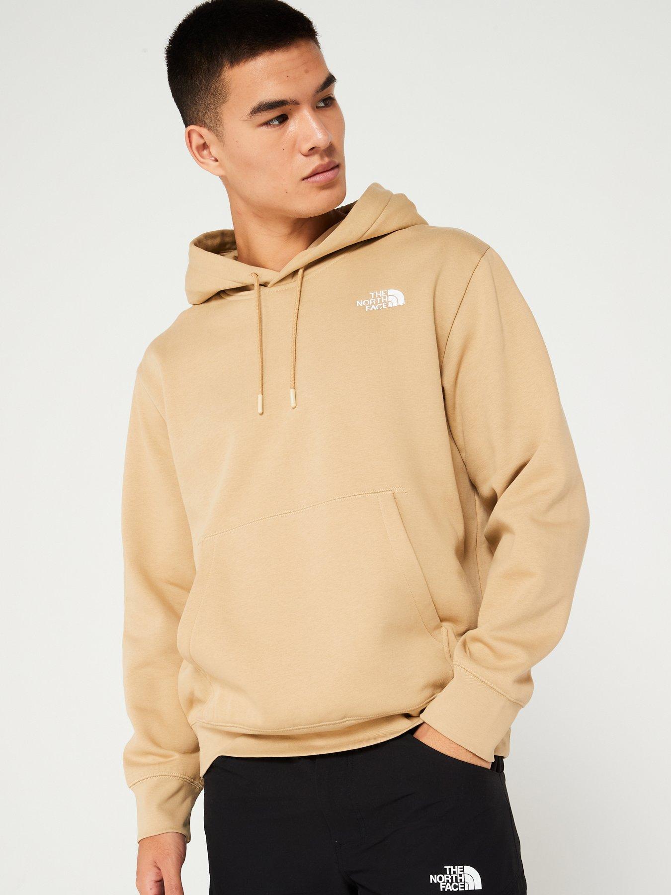 North face hoodie beige best sale