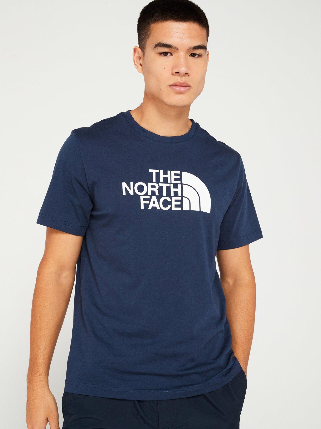 THE NORTH FACE Mens Short Sleeve Easy Tee Black littlewoods