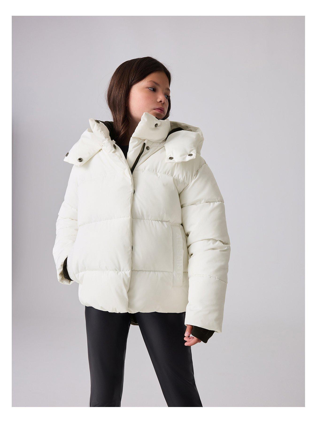 smALLSAINTS All Saints Short Padded Coat White littlewoods