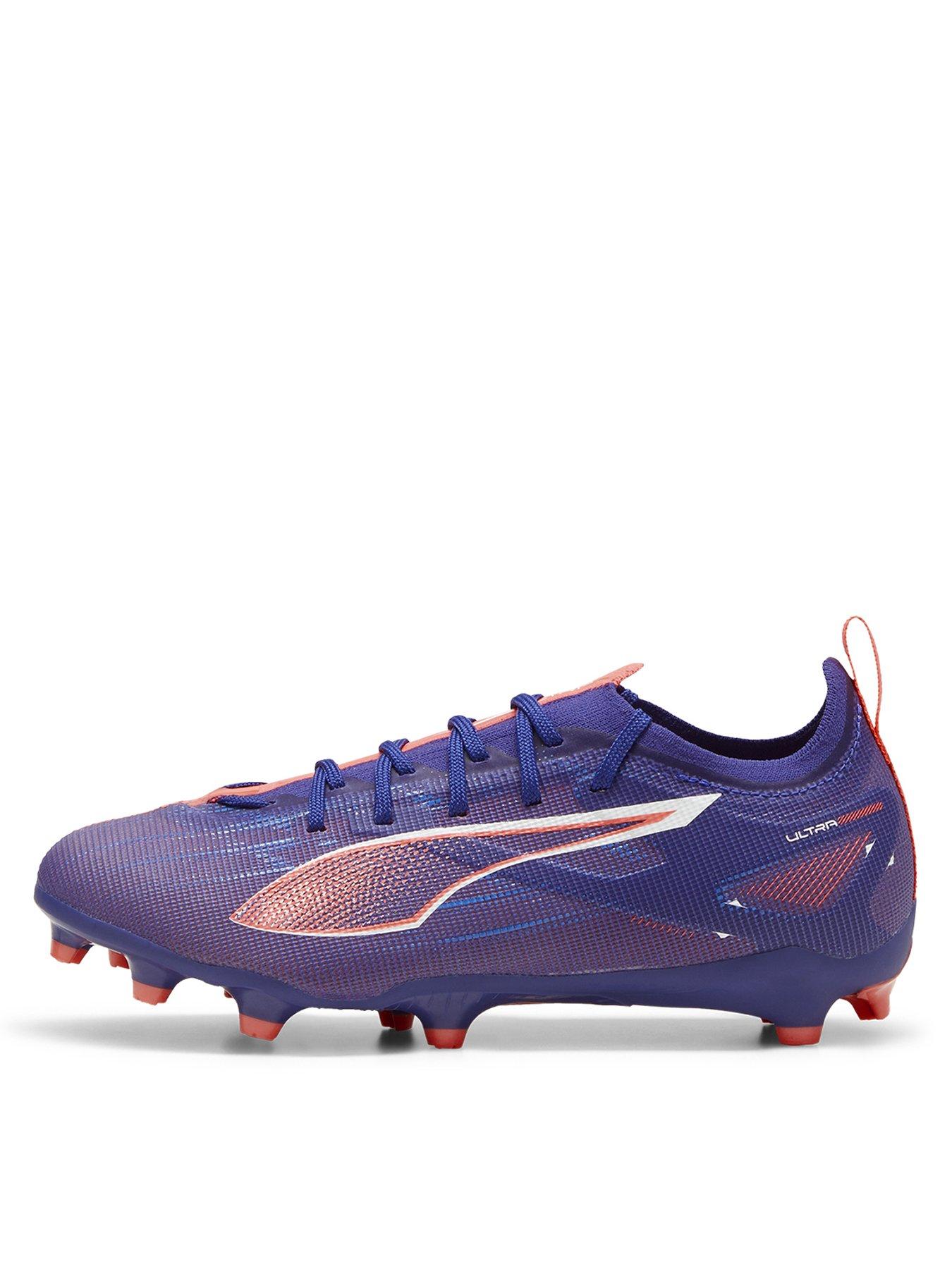  image of puma-junior-ultra-5-pro-firm-ground-football-boot--purple-blue