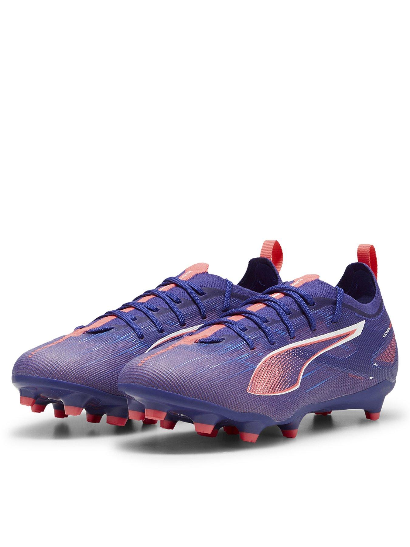  image of puma-junior-ultra-5-pro-firm-ground-football-boot--purple-blue