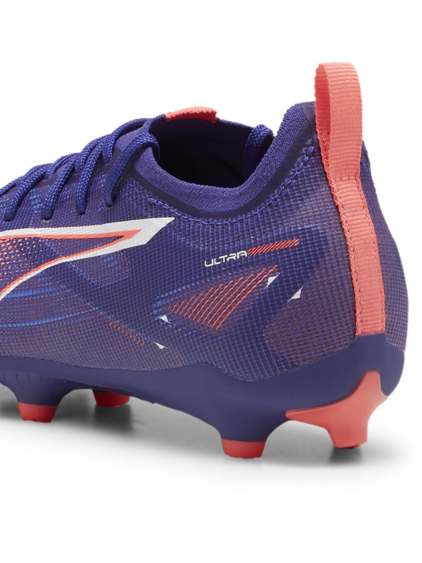  image of puma-junior-ultra-5-pro-firm-ground-football-boot--purple-blue