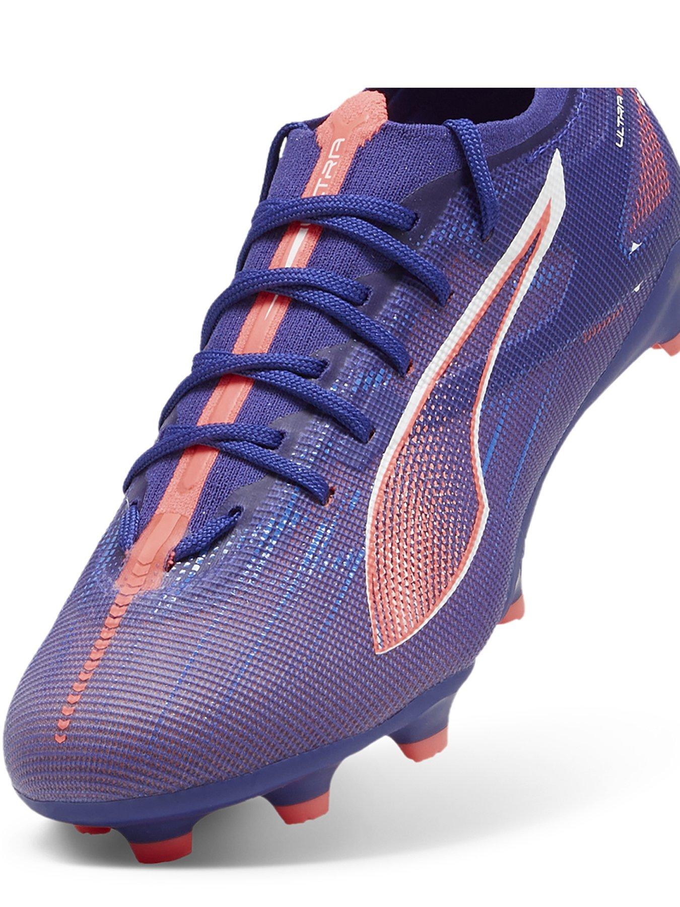  image of puma-junior-ultra-5-pro-firm-ground-football-boot--purple-blue