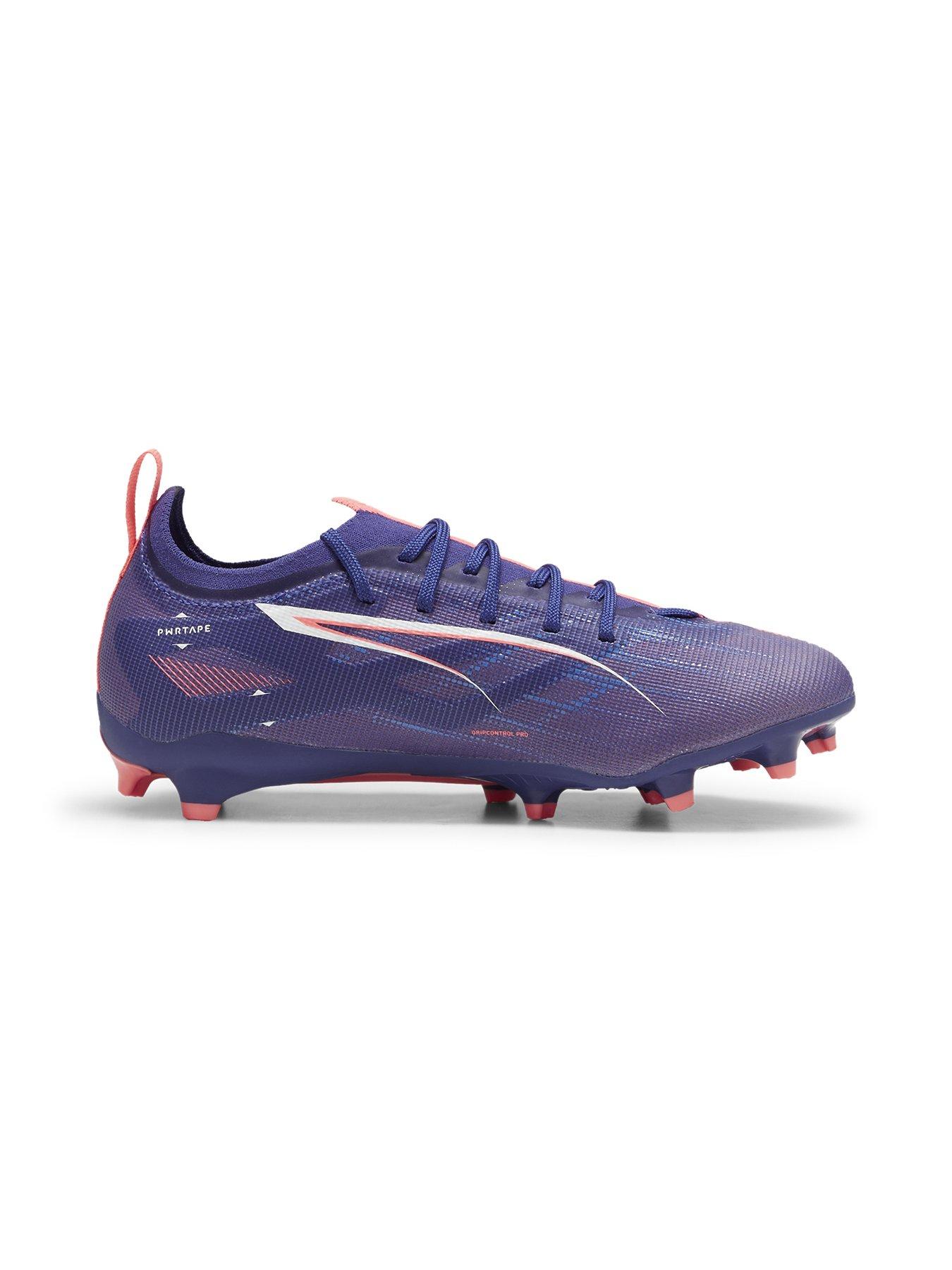  image of puma-junior-ultra-5-pro-firm-ground-football-boot--purple-blue