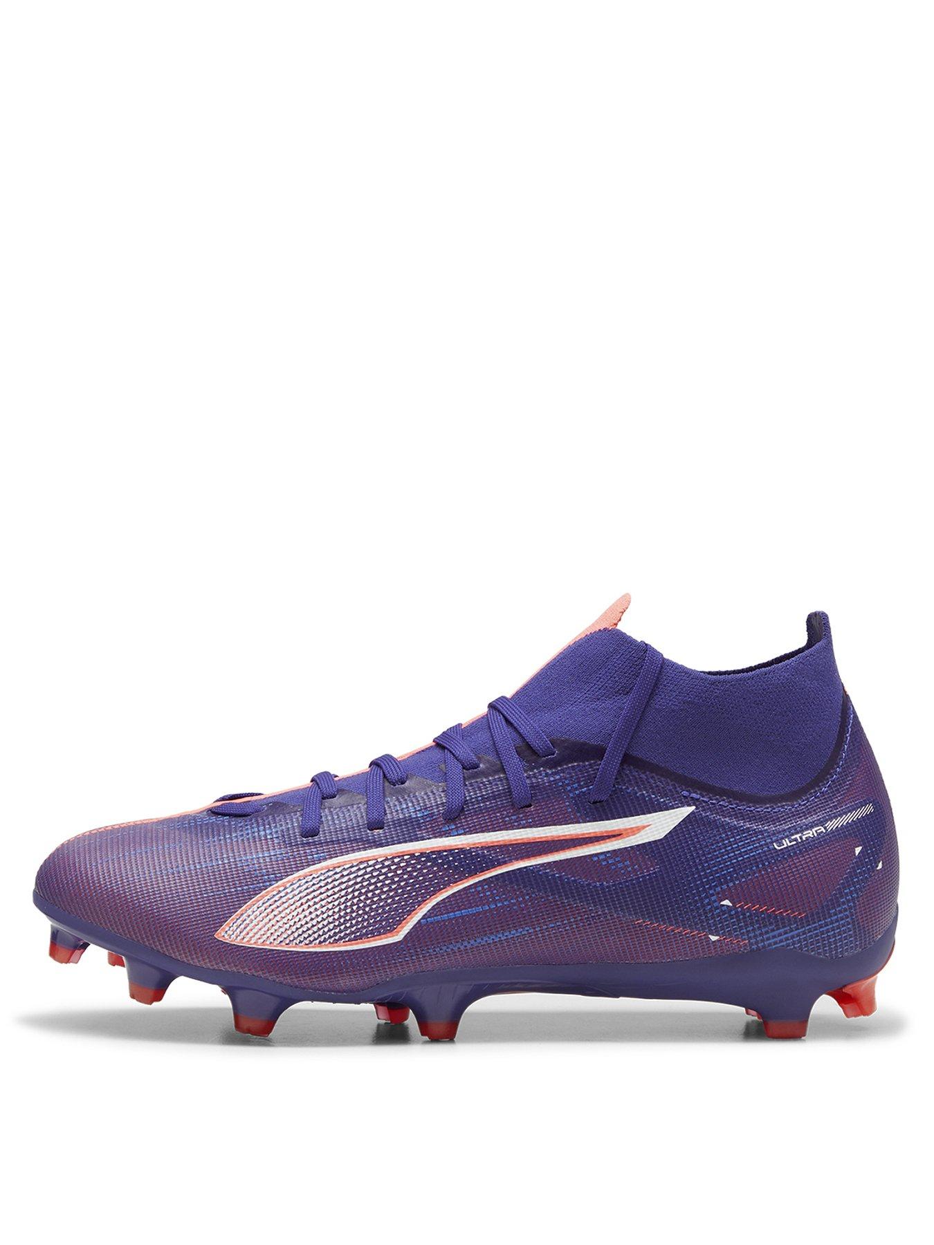 undefined Mens Ultra 5+ Match Laceless Firm Ground Football Boots - Blue