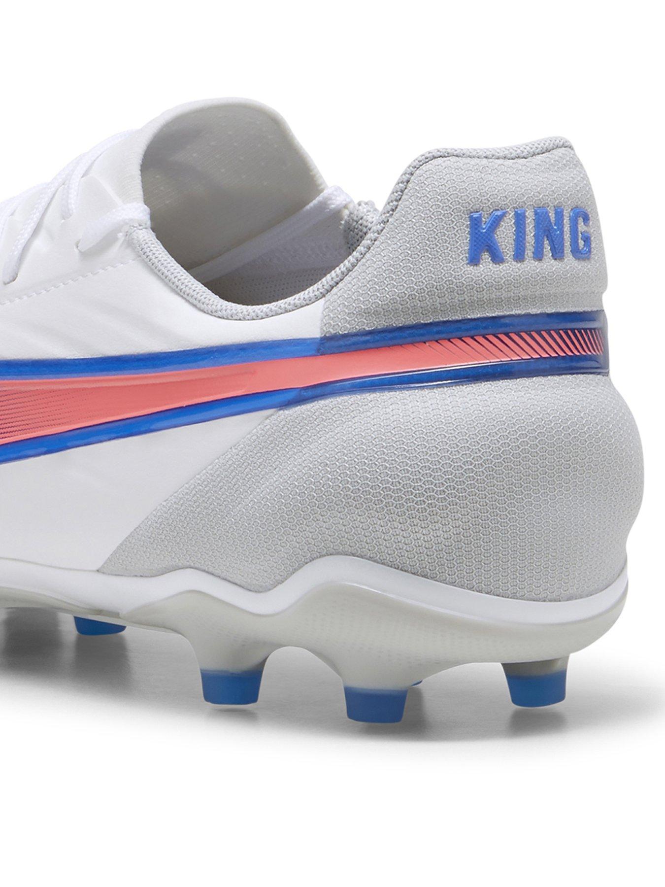  image of puma-mens-king-match-firm-ground-football-boots--grey