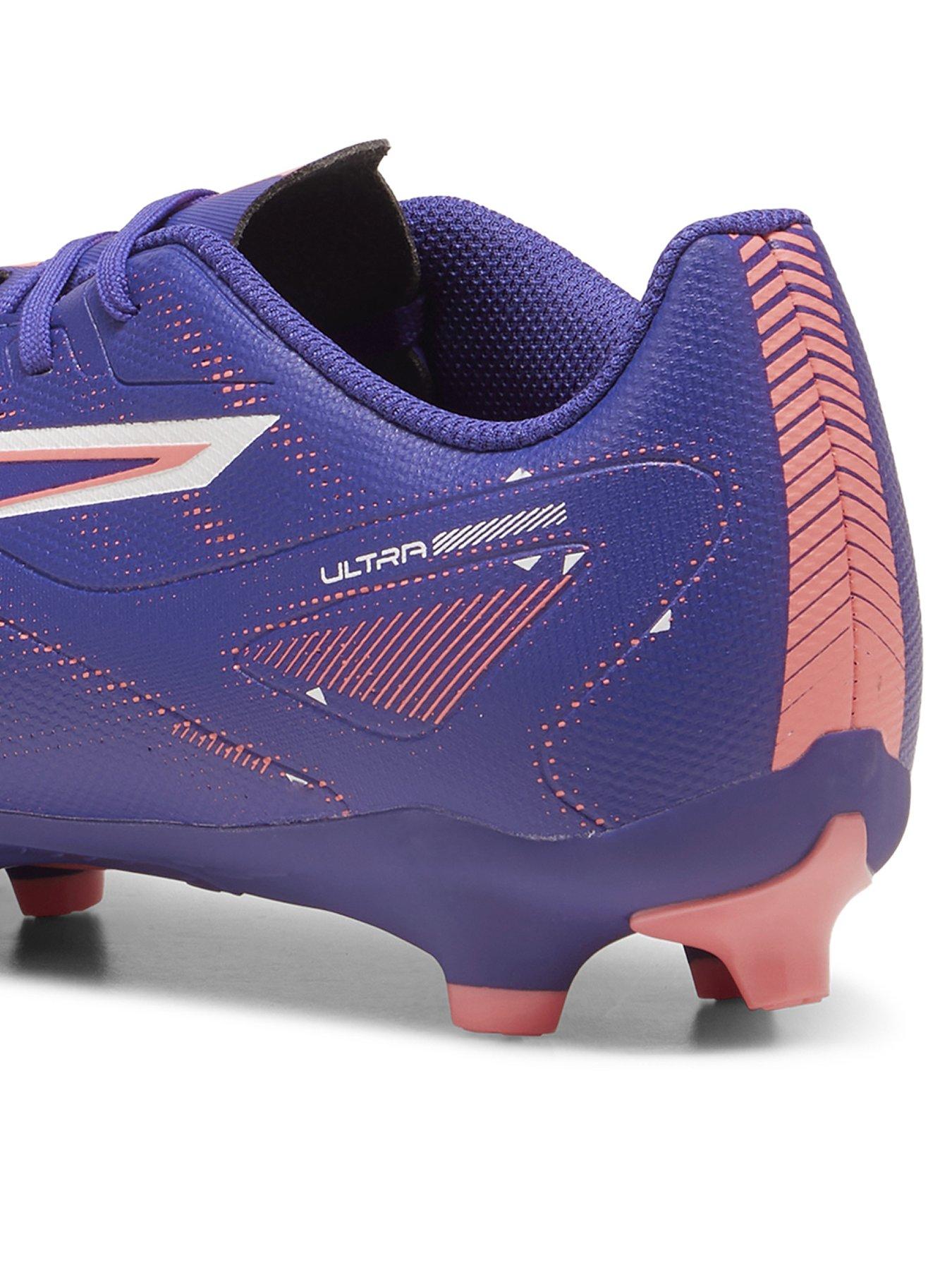  image of puma-mens-ultra-5-play-firm-ground-football-boots-purple
