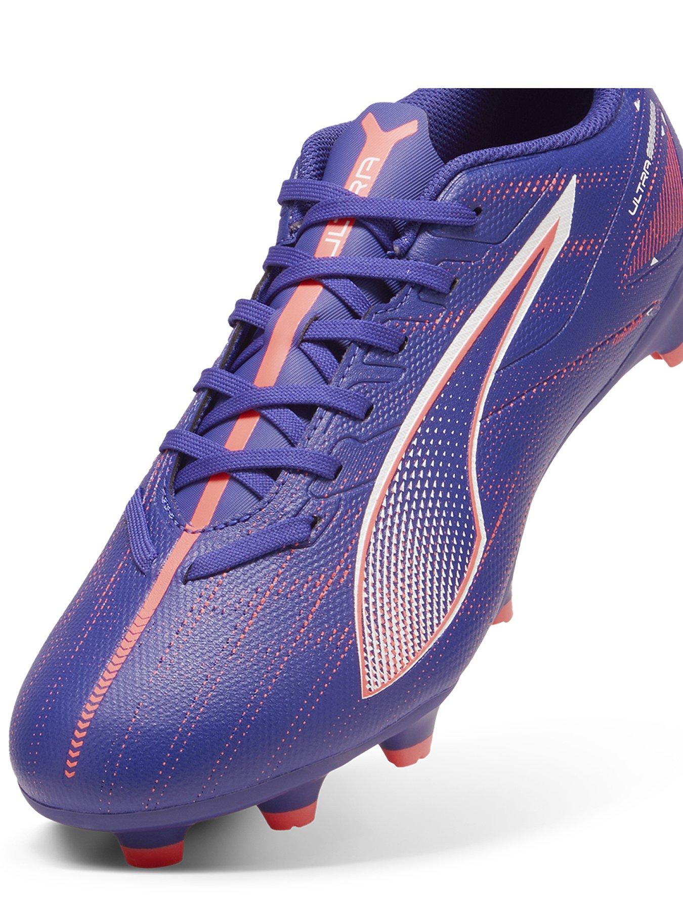  image of puma-mens-ultra-5-play-firm-ground-football-boots-purple