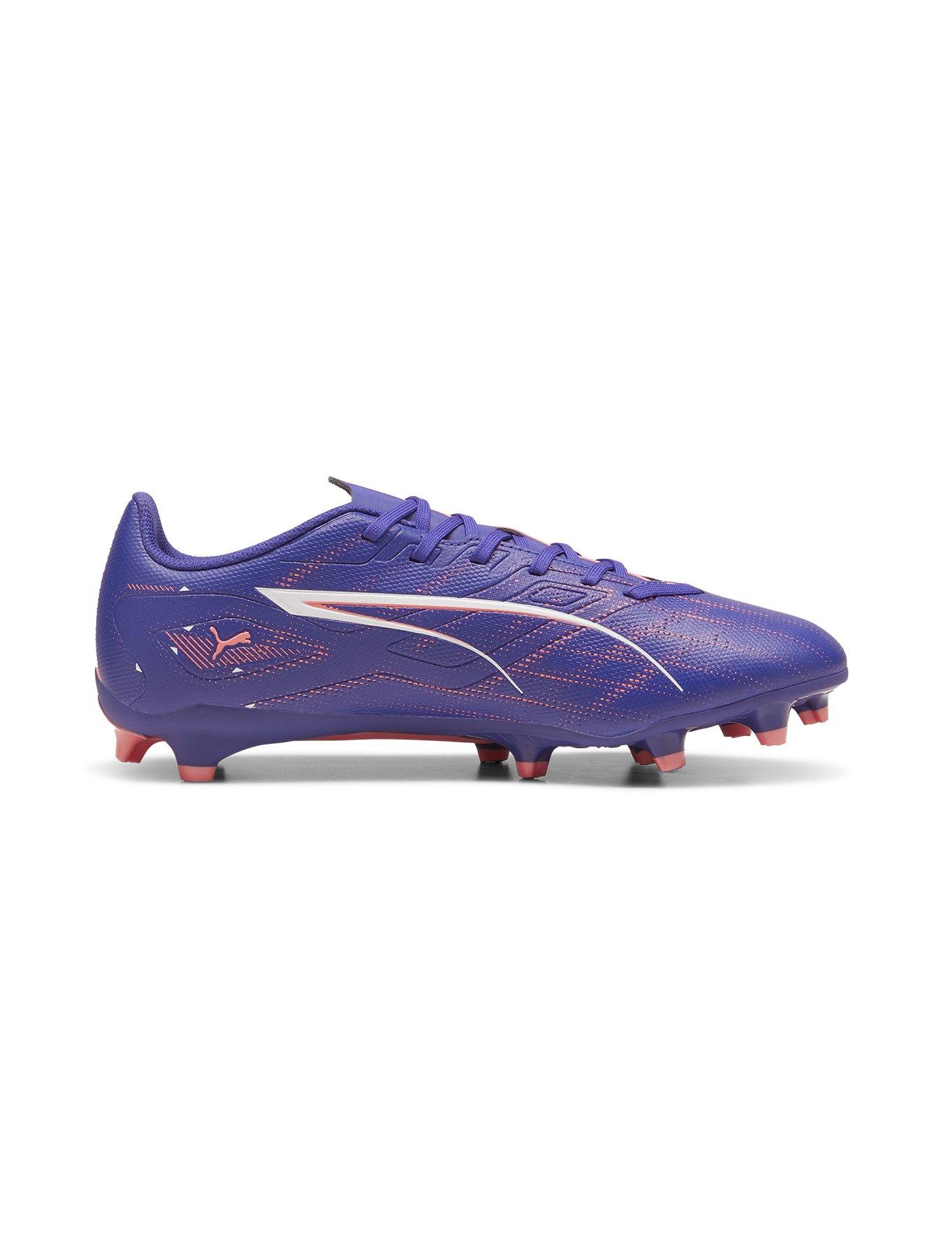  image of puma-mens-ultra-5-play-firm-ground-football-boots-purple