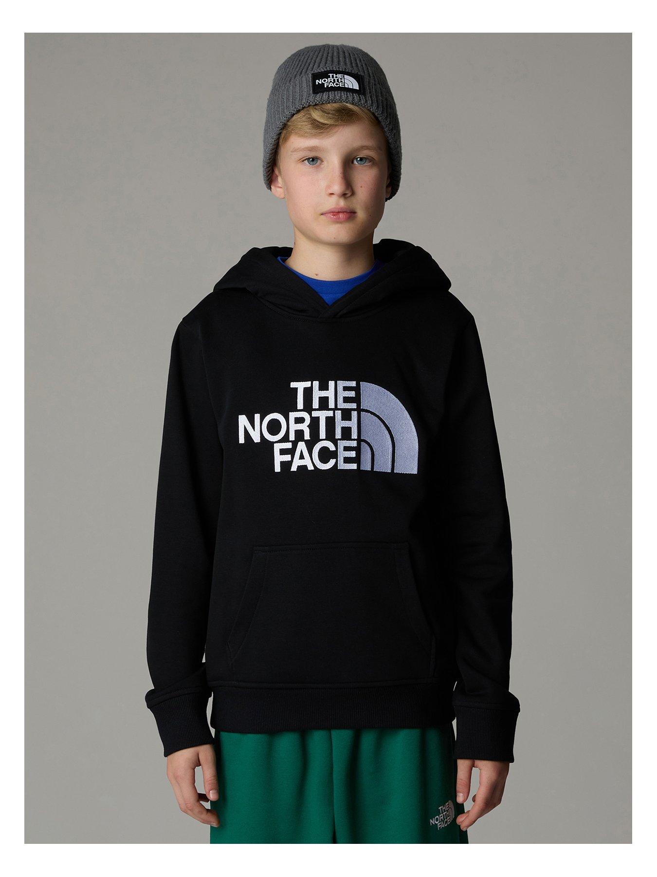 undefined Junior Boys Drew Peak Pullover Hoodie - Black