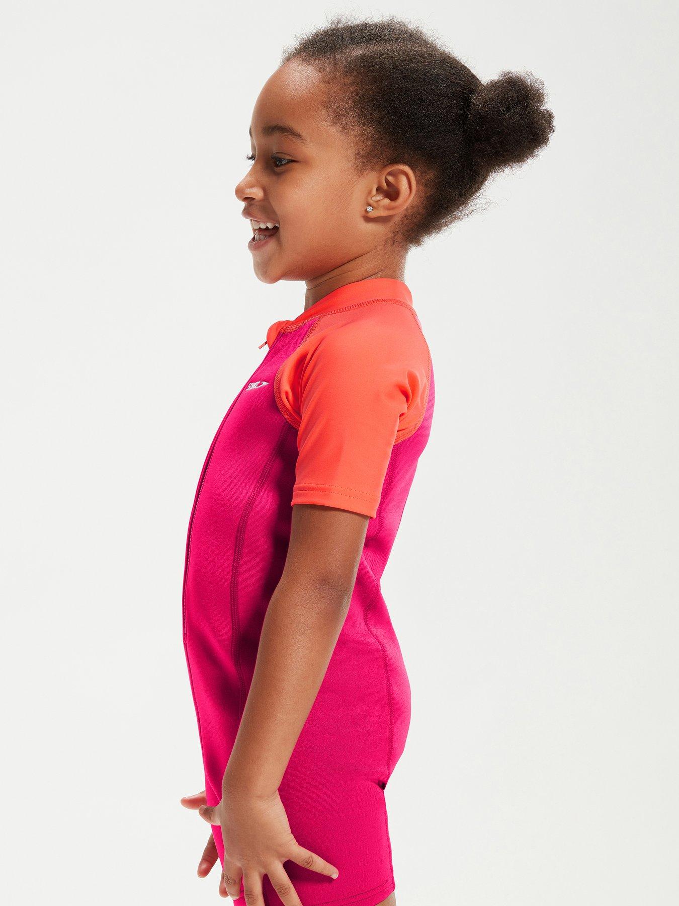 Image 5 of 5 of Speedo Girls Learn to Swim Neoprene Suit - Pink