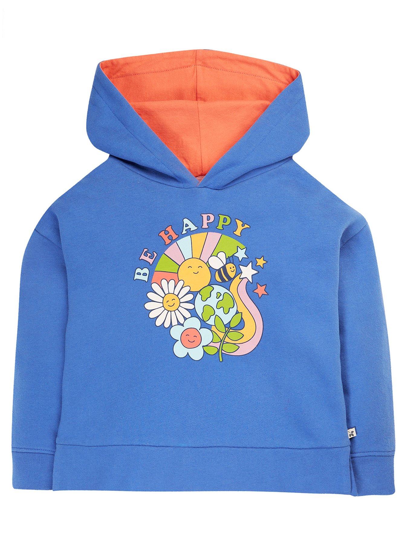 undefined Girls Lissie Oversized Hoodie - Blue