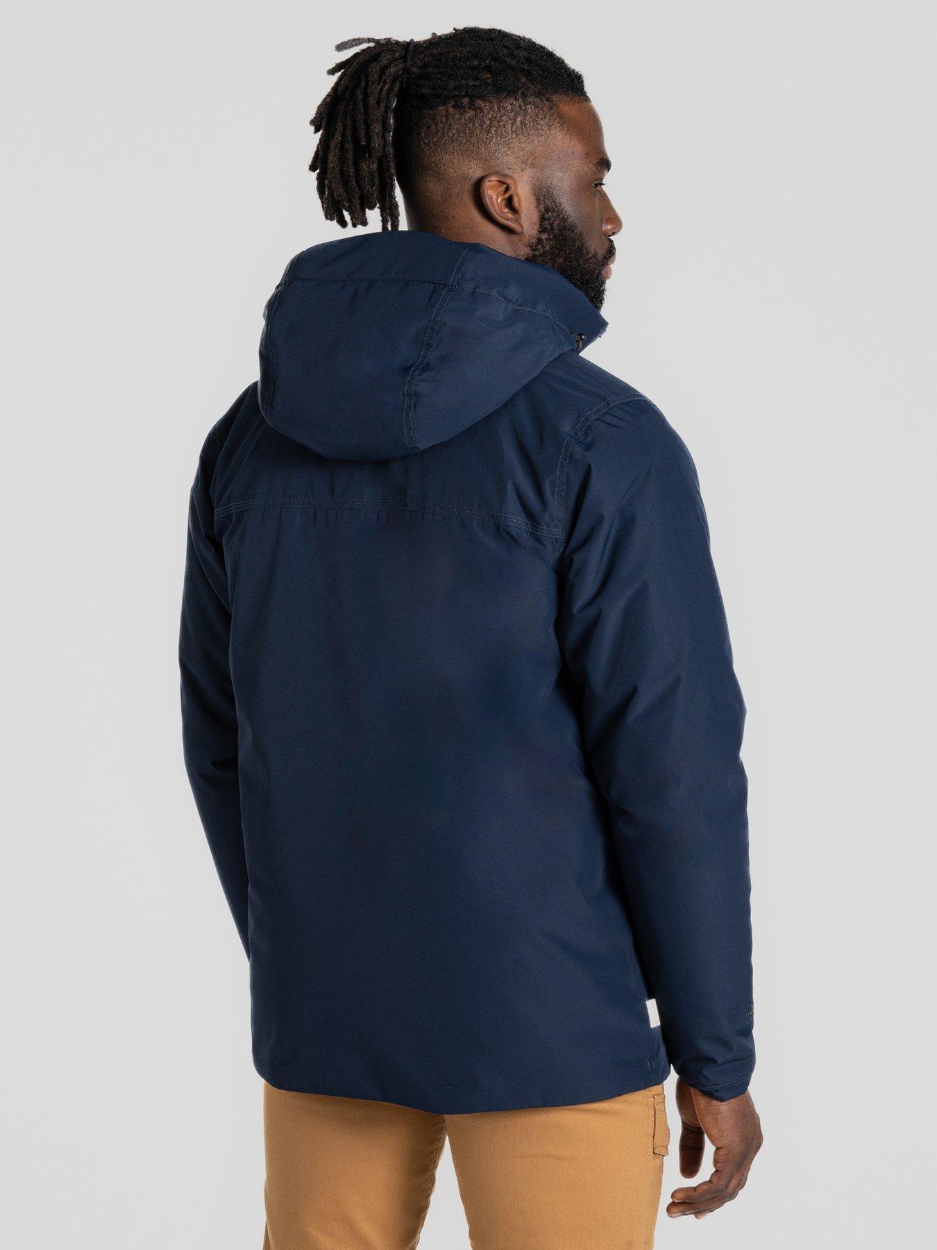Image 2 of 6 of Craghoppers Mens National Trust Padley Jacket Waterproof -navy