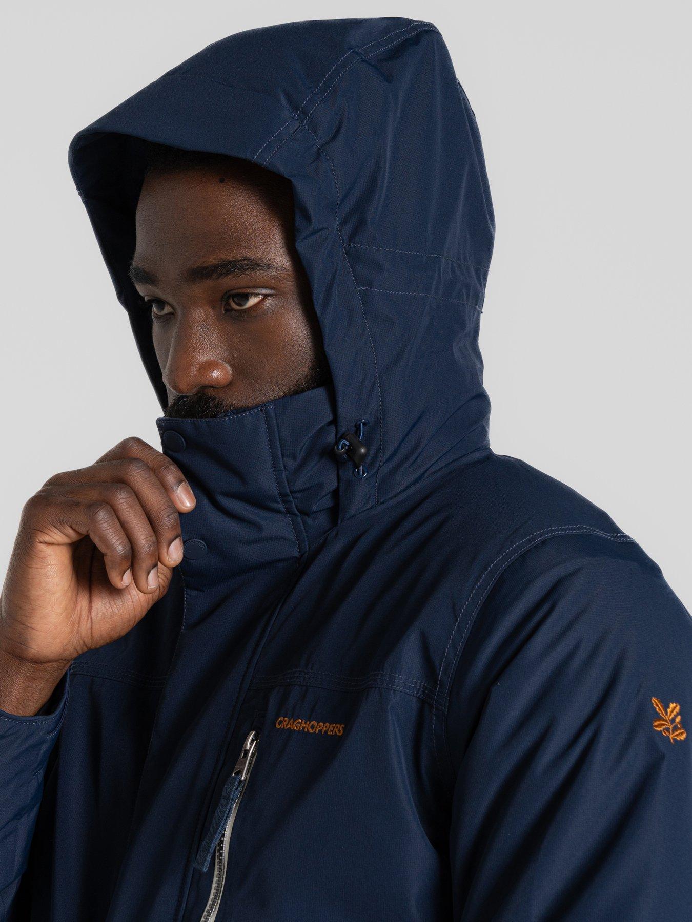 Image 3 of 6 of Craghoppers Mens National Trust Padley Jacket Waterproof -navy