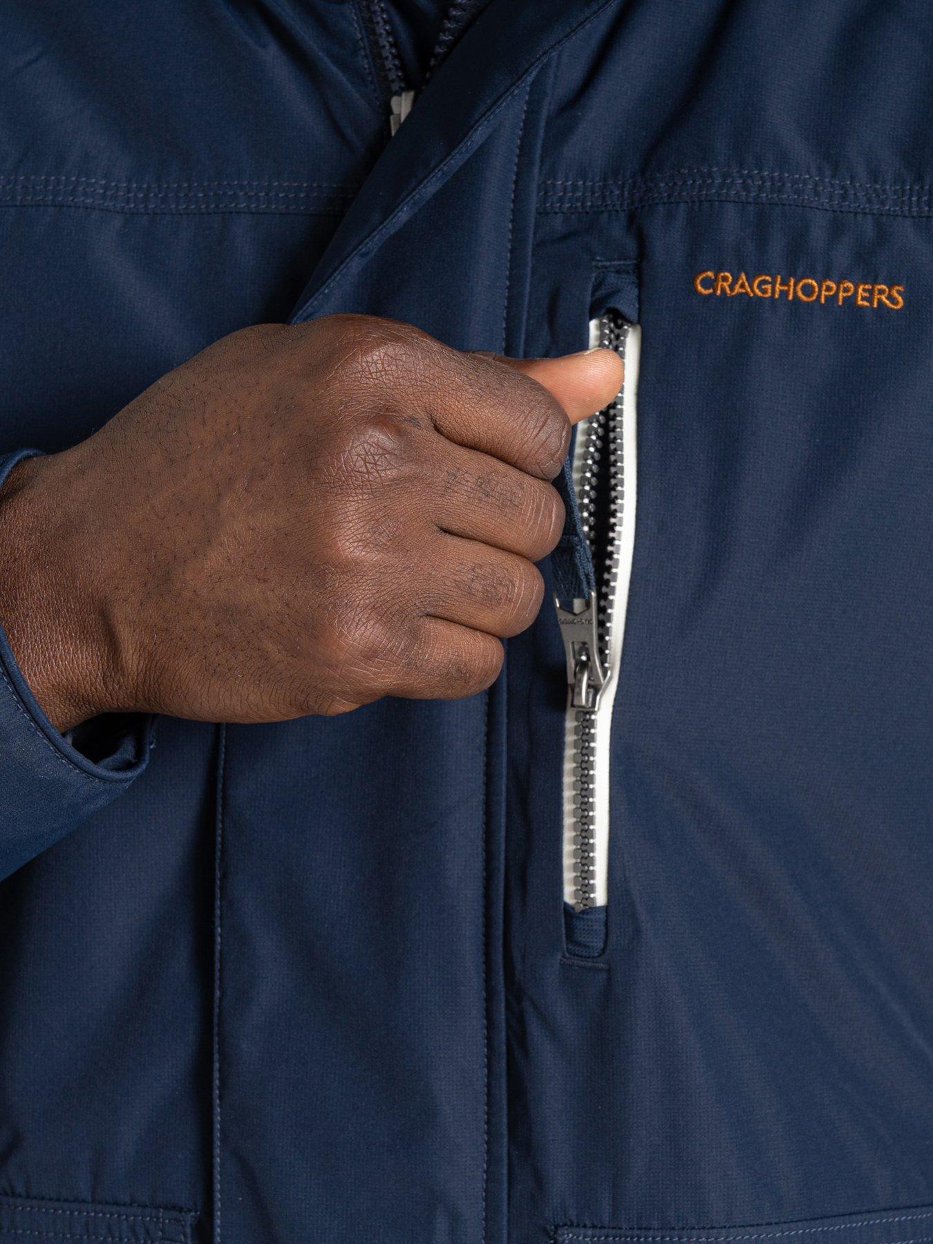 Image 4 of 6 of Craghoppers Mens National Trust Padley Jacket Waterproof -navy