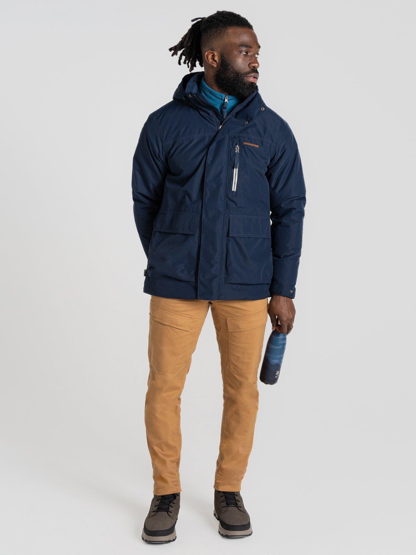 Image 6 of 6 of Craghoppers Mens National Trust Padley Jacket Waterproof -navy