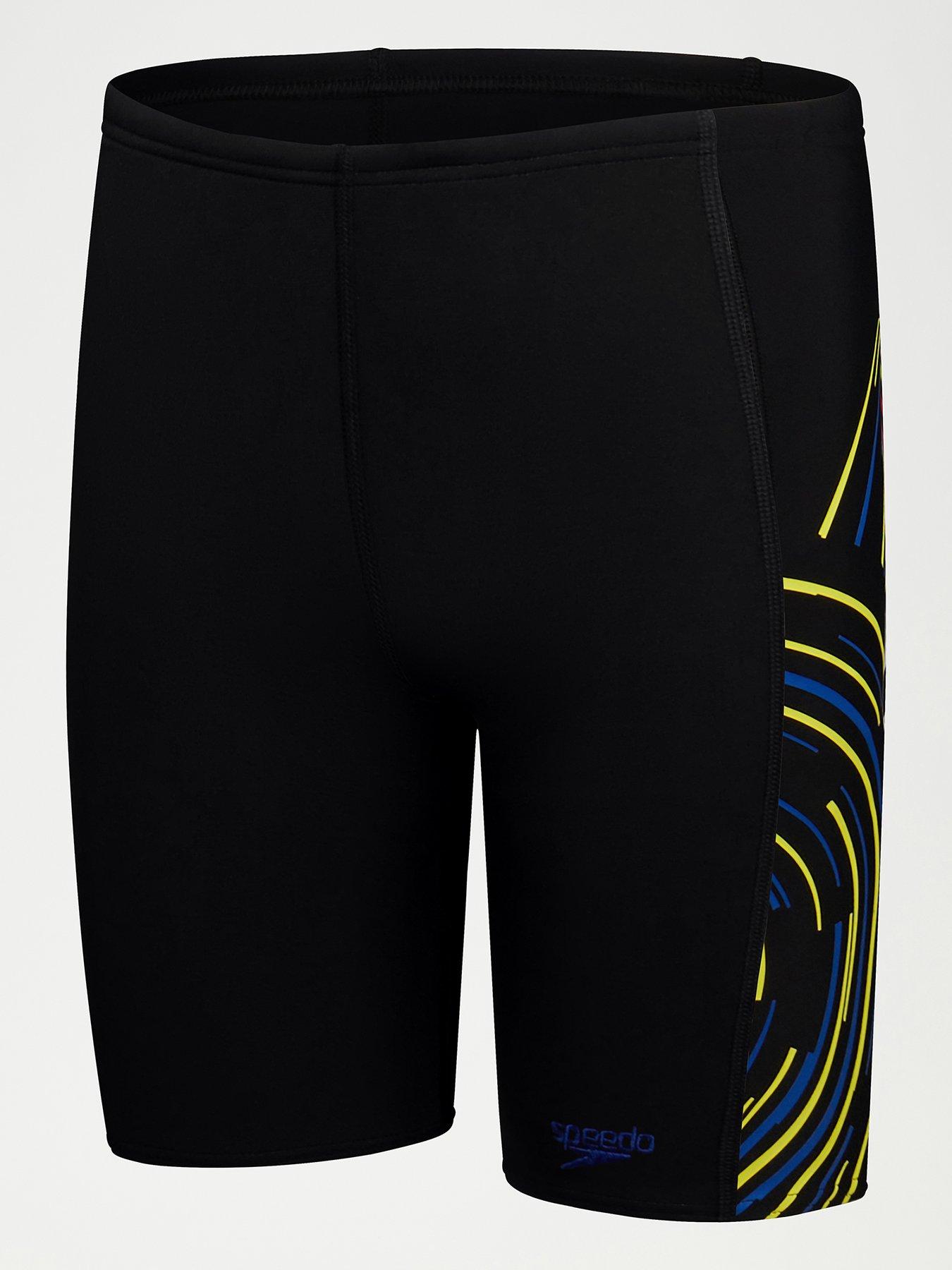undefined Boys Plastisol Placement Jammer - Black