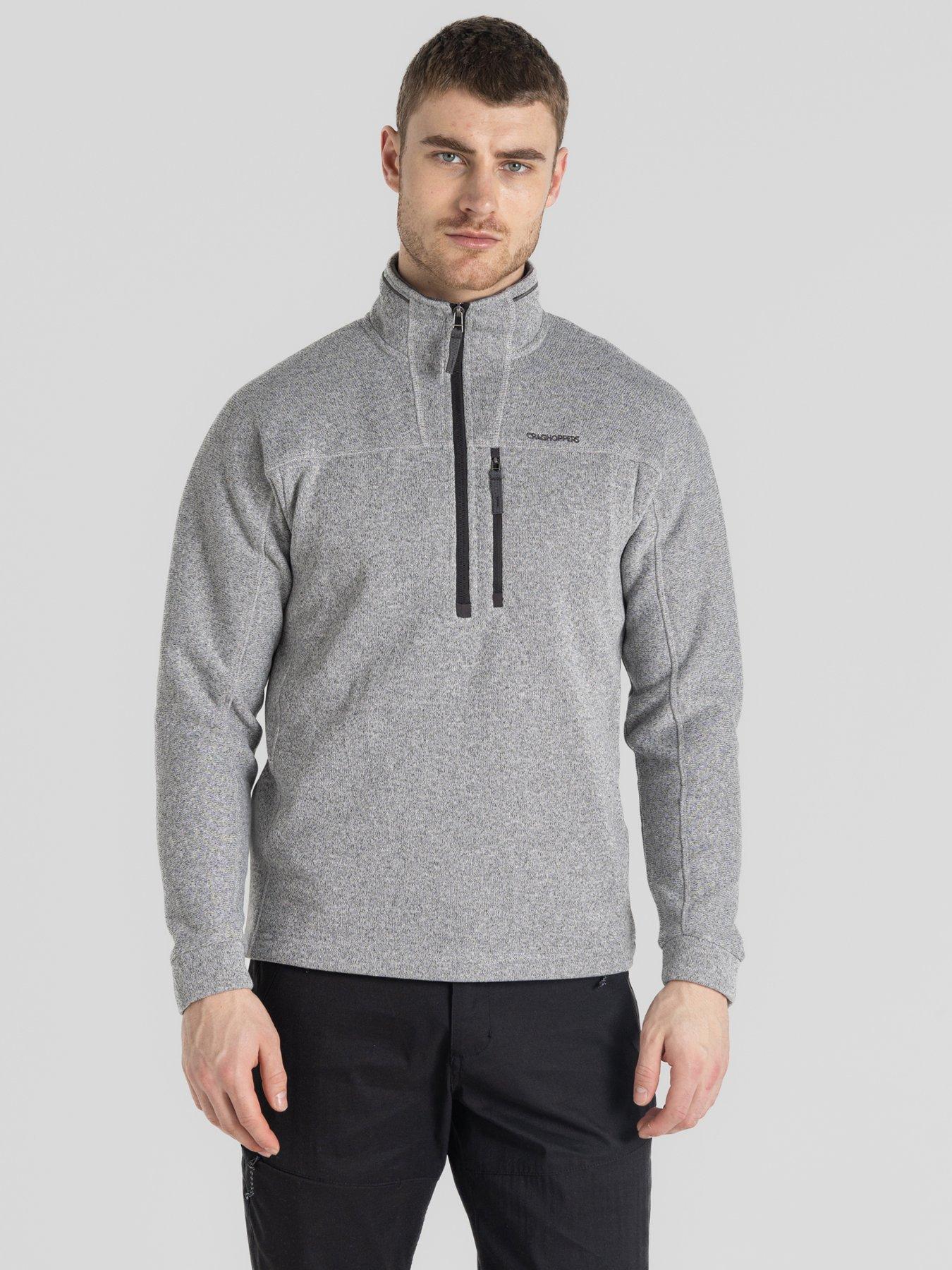 undefined Mens Torney Ii Half Zip Fleece-grey