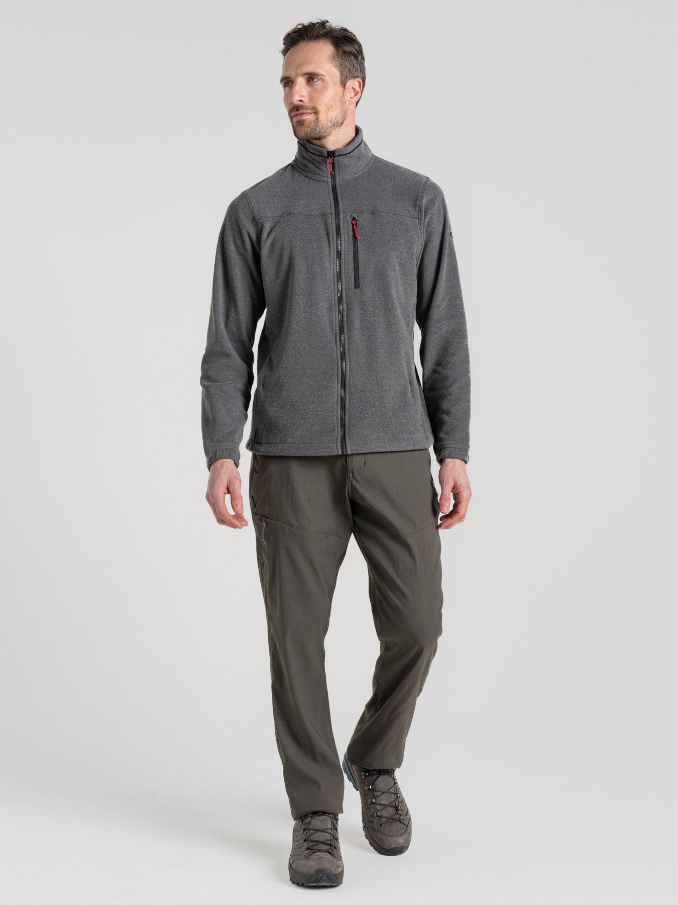  image of craghoppers-mens-corey-plus-ii-jacket-fleece-black