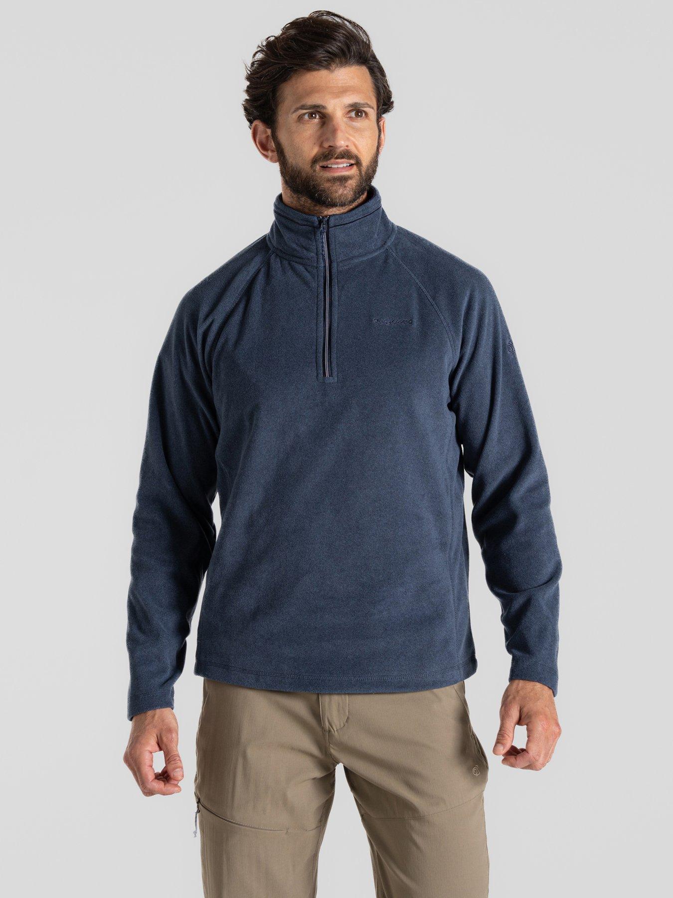 undefined Mens Corey Vi Half Zip Fleece-navy