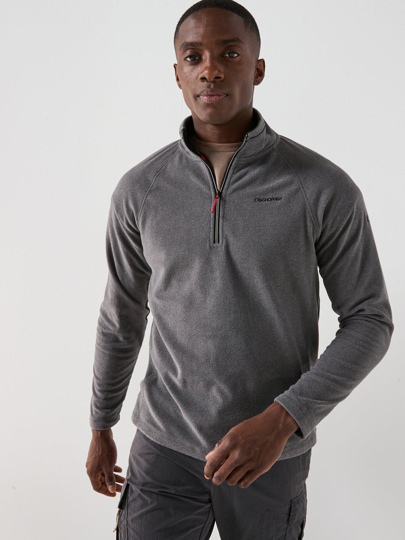 Image 1 of 6 of Craghoppers Mens Corey Vi Half Zip Fleece-black