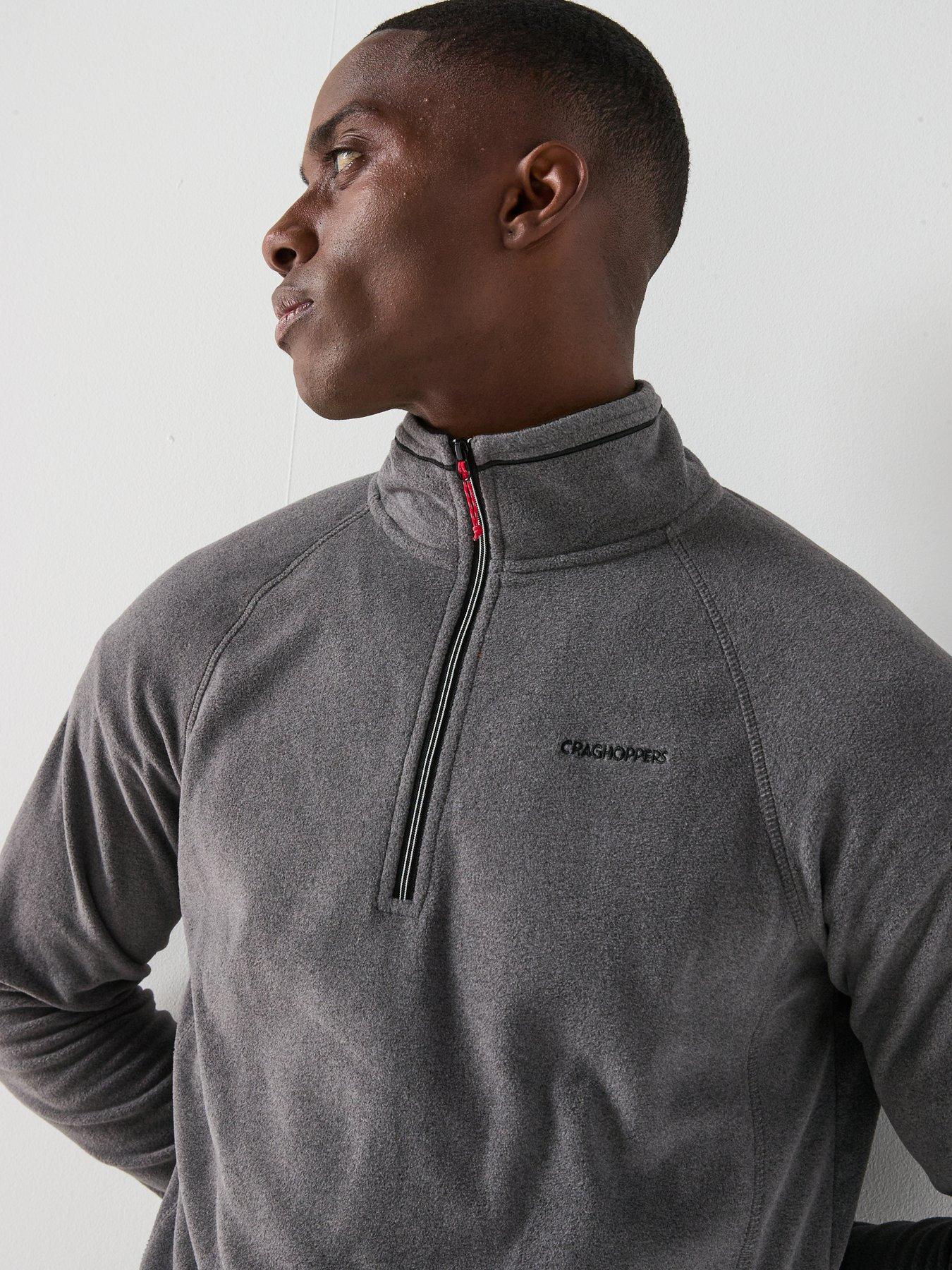 Image 4 of 6 of Craghoppers Mens Corey Vi Half Zip Fleece-black