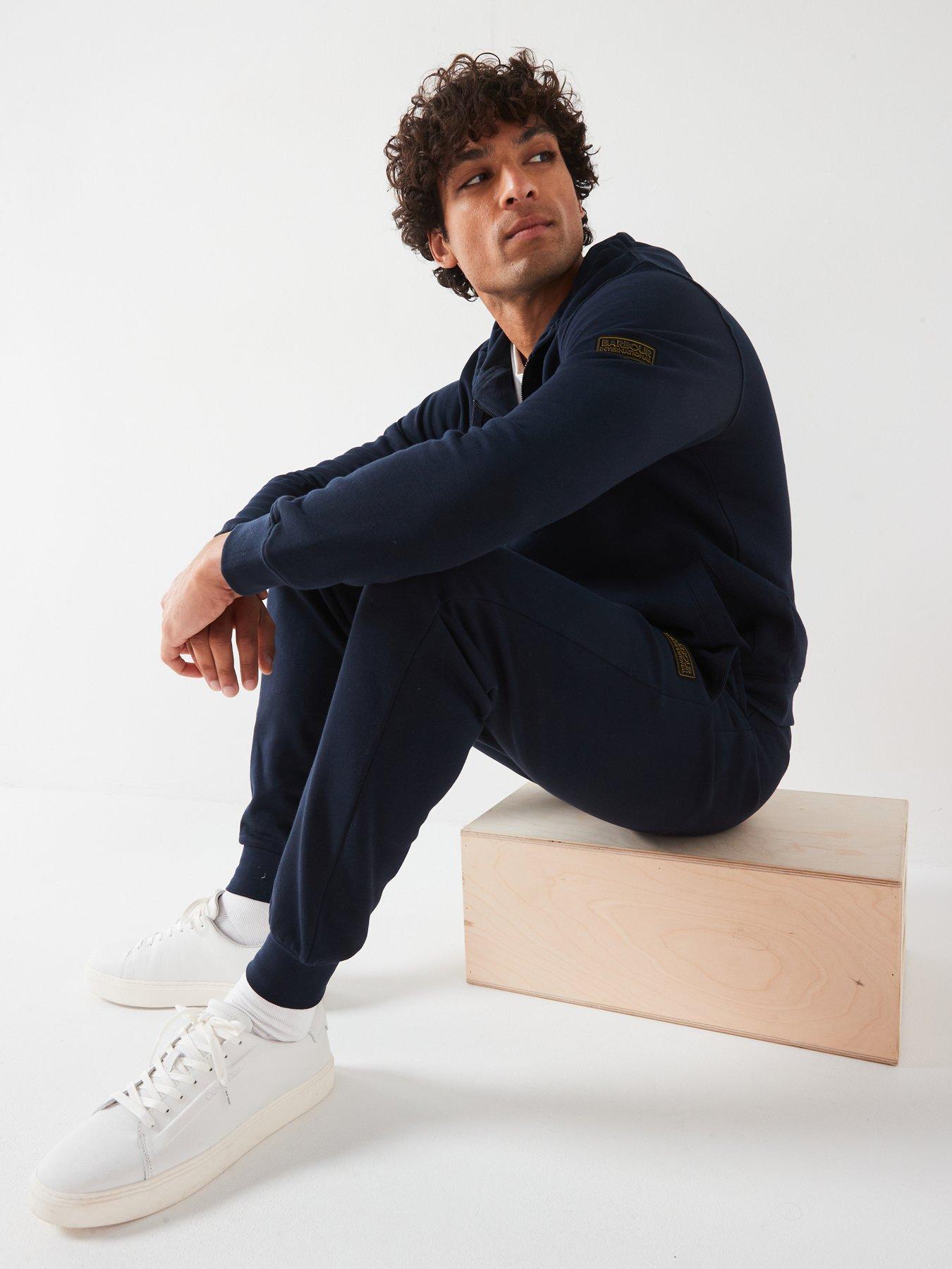 Image 4 of 6 of Barbour International Exclusive - Zip Tracksuit - Navy