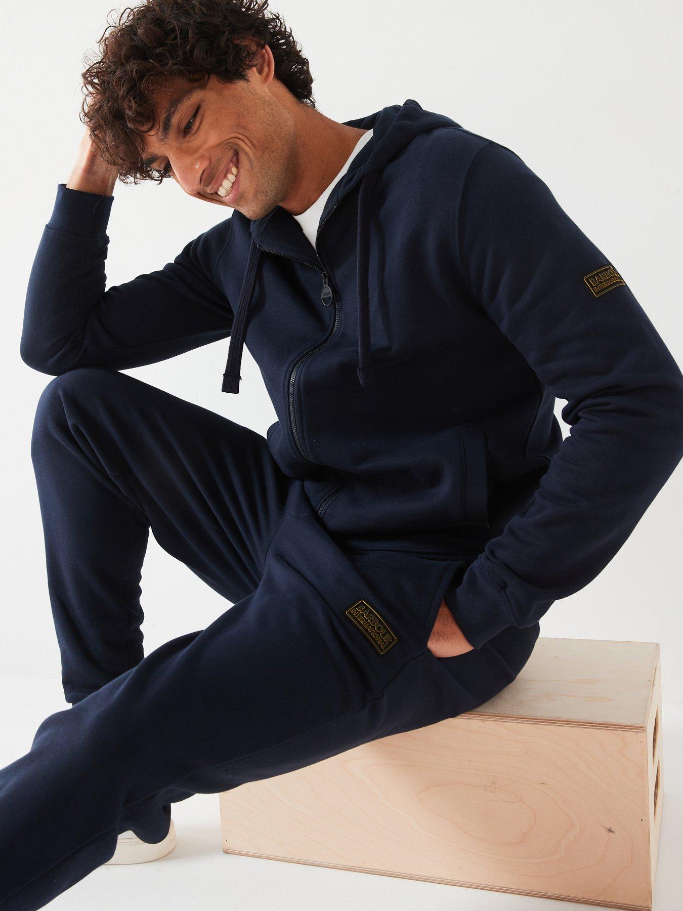 Image 5 of 6 of Barbour International Exclusive - Zip Tracksuit - Navy