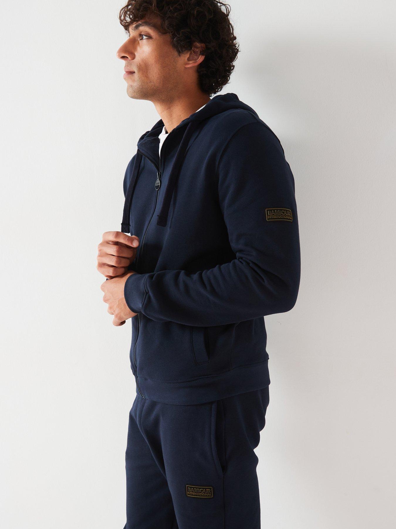 Image 6 of 6 of Barbour International Exclusive - Zip Tracksuit - Navy