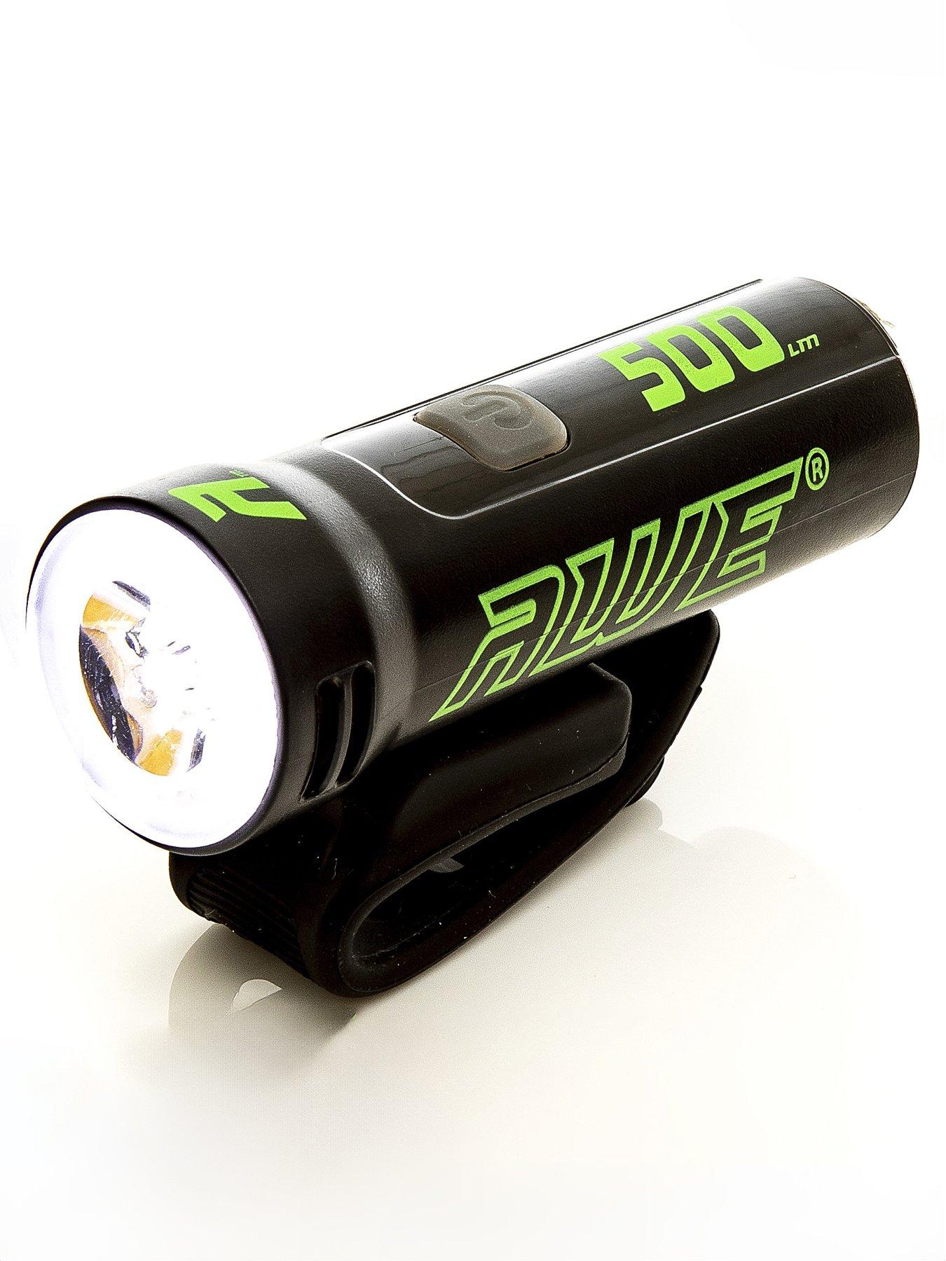  image of awe-blast-500-lumens-rechargeable-awebright-led-front-bicycle-light-black-7-hrs-run-time