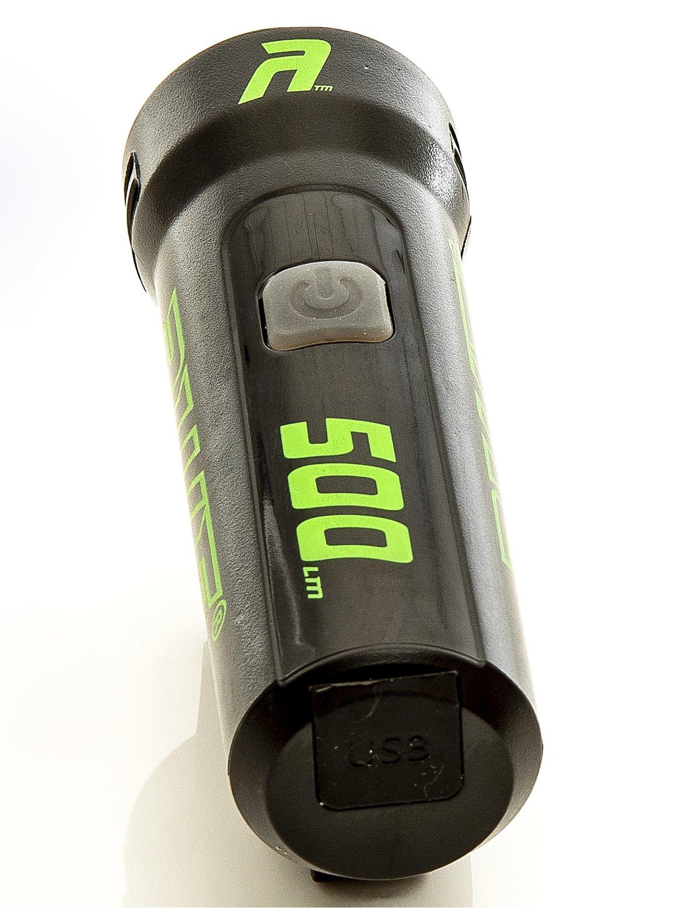  image of awe-blast-500-lumens-rechargeable-awebright-led-front-bicycle-light-black-7-hrs-run-time