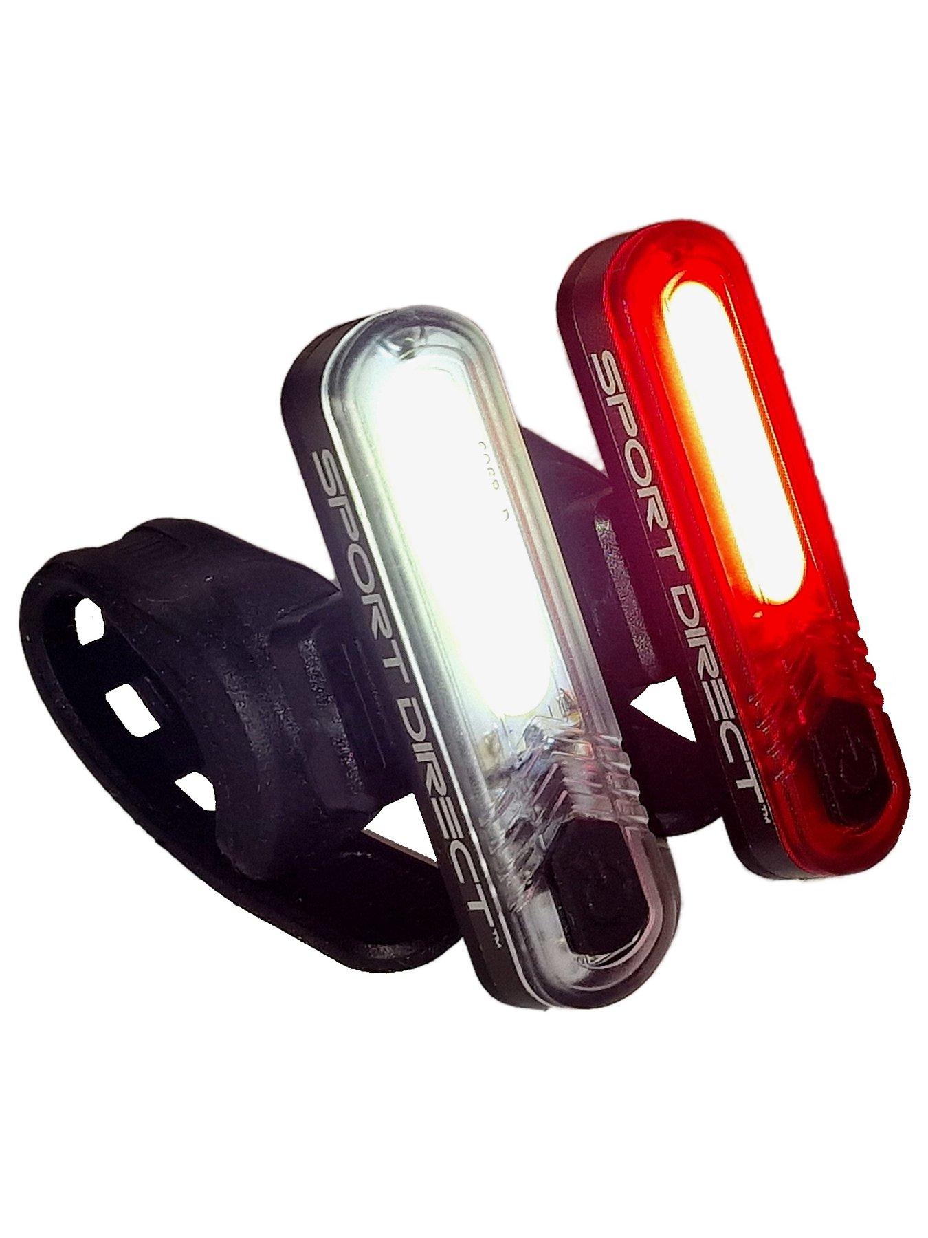  image of awe-sport-direct-superbright-130-lumens-frontrear-bicycle-usb-rechargeable-20xcob-led-set
