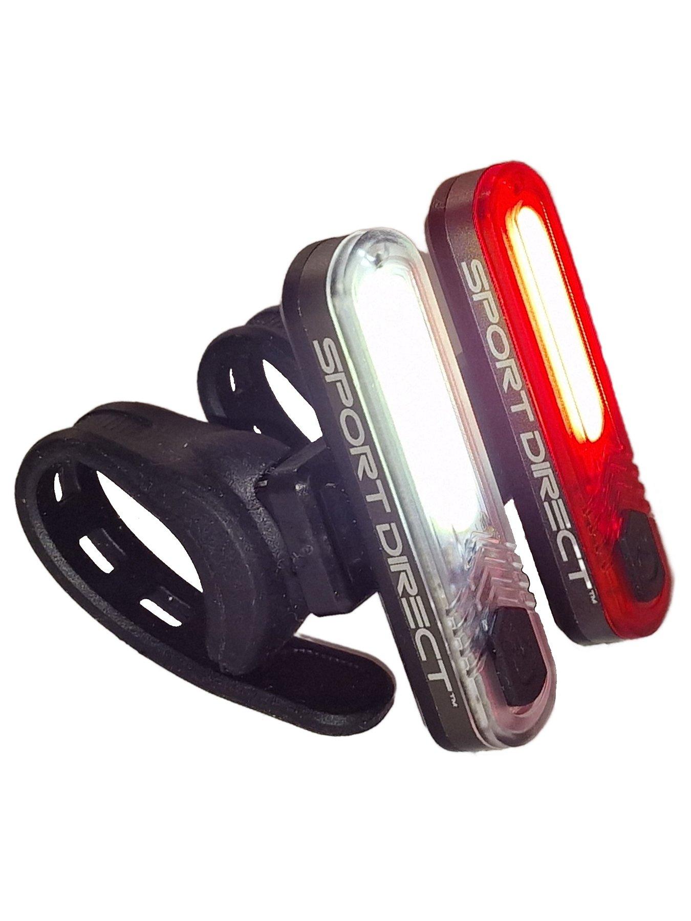  image of awe-sport-direct-superbright-130-lumens-frontrear-bicycle-usb-rechargeable-20xcob-led-set