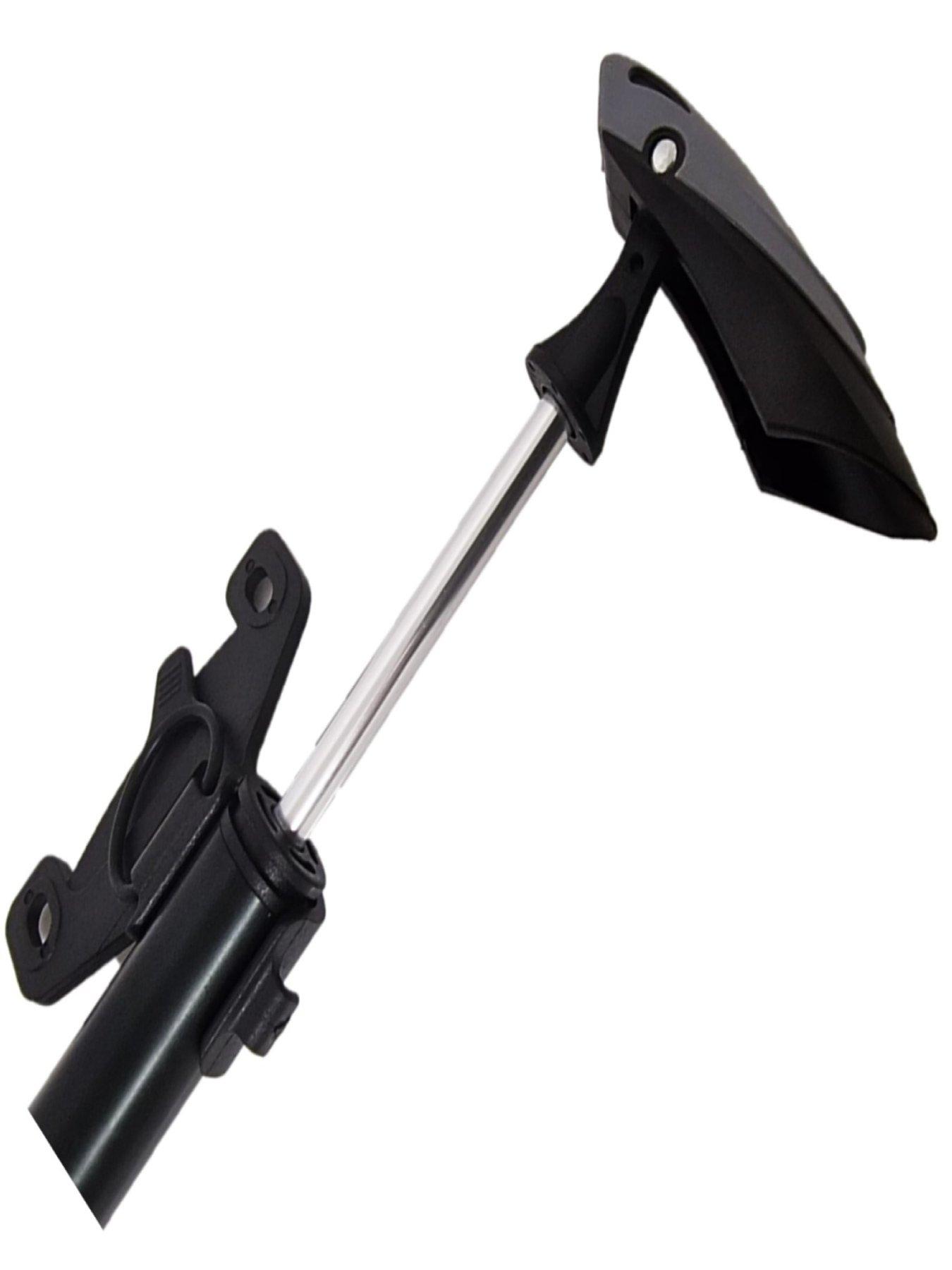 Image 6 of 7 of AWE AweForce 100 PSI Alloy Mini Bicycle Pump,&nbsp;Fixed Head SV/PV with Super Large 4cm Gauge