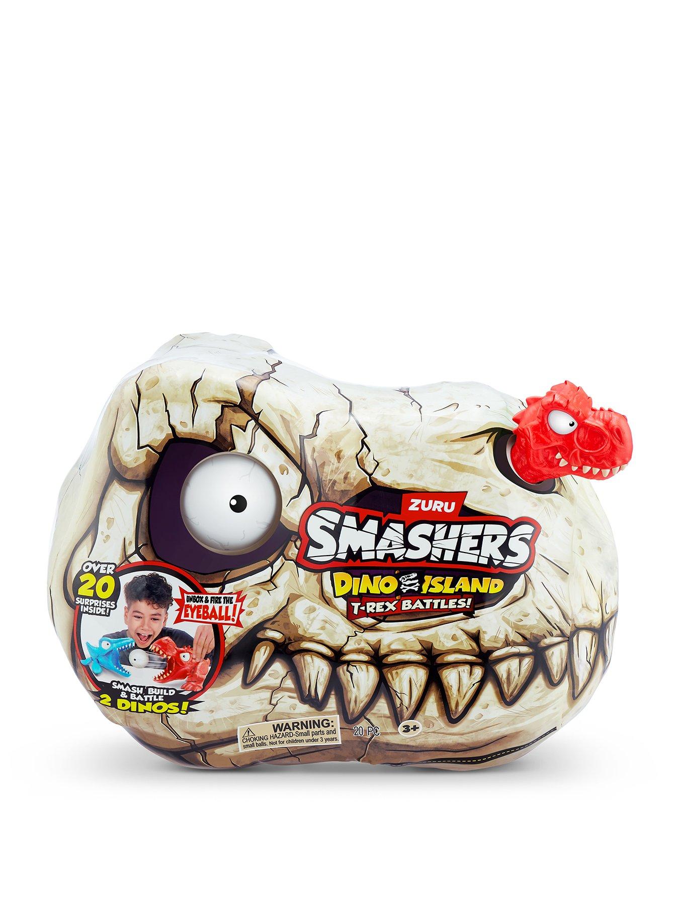 undefined Smashers Dino Island Mini T-Rex Battle S1 Assorted