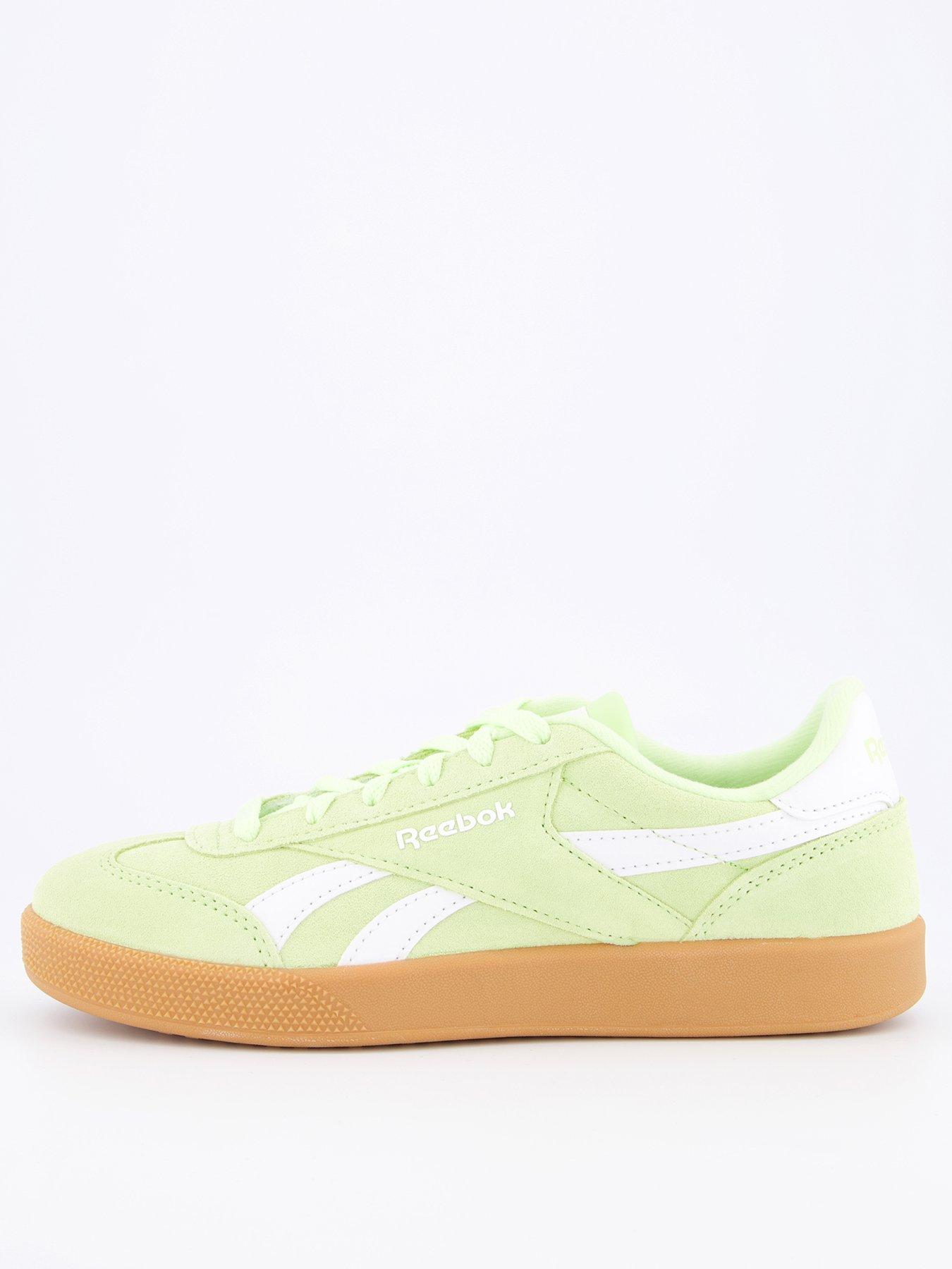Reebok Womens Smash Edge Trainers Lime littlewoods