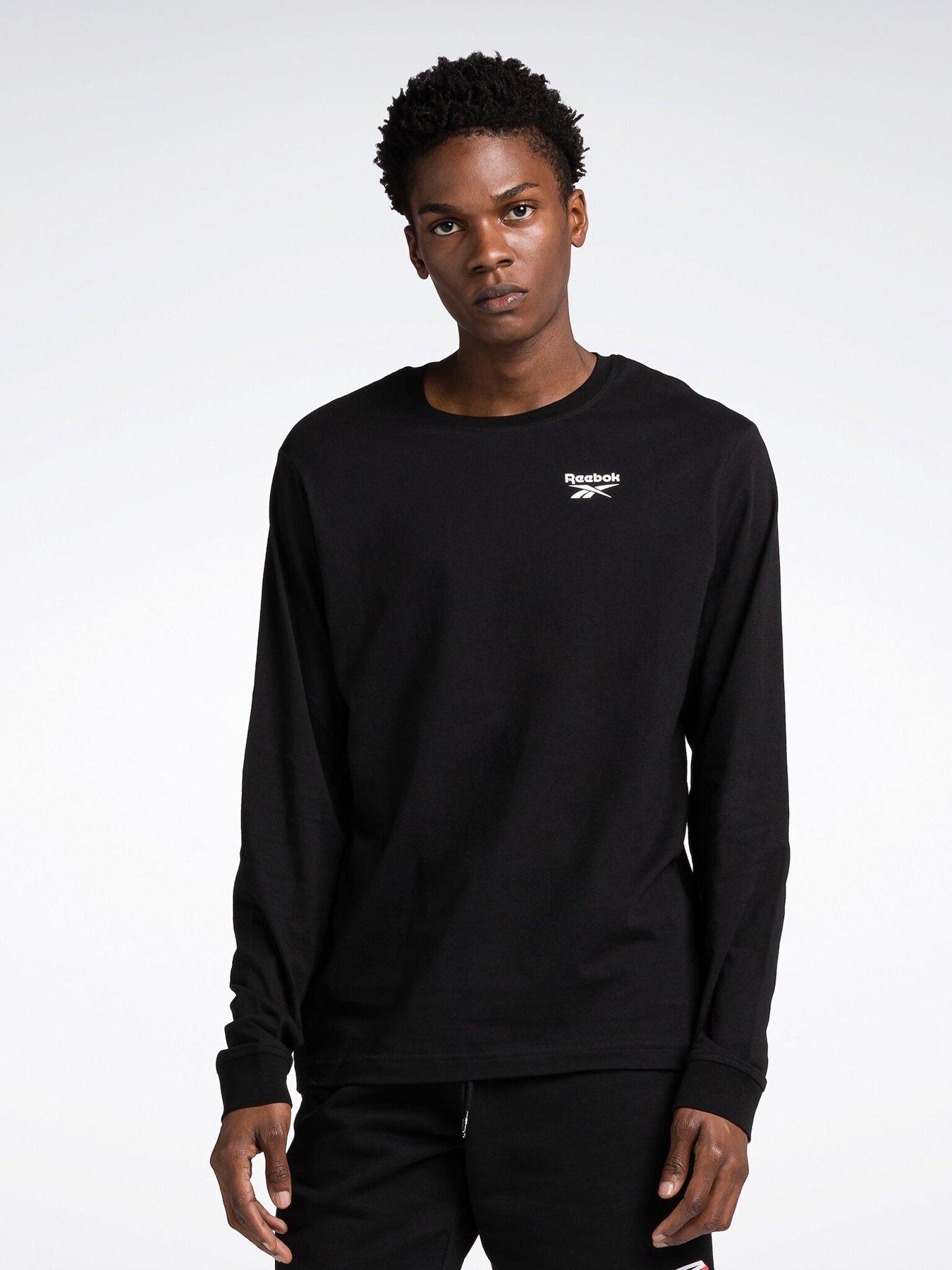 reebok-mens-identity-small-logo-long-sleeve-t-shirt-black