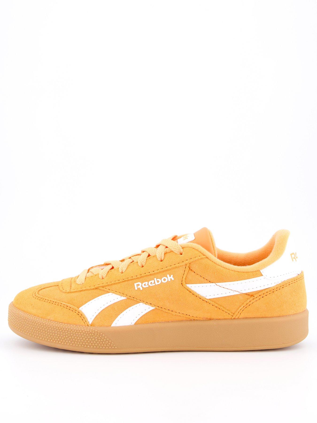  image of reebok-womens-smash-edge-trainers-light-orange