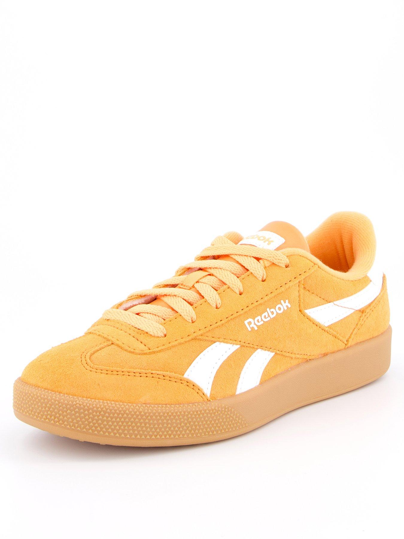  image of reebok-womens-smash-edge-trainers-light-orange