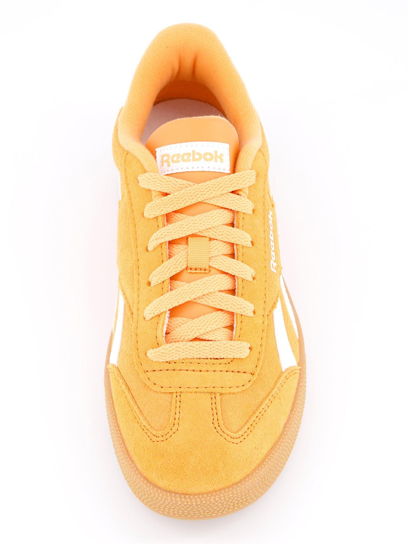  image of reebok-womens-smash-edge-trainers-light-orange
