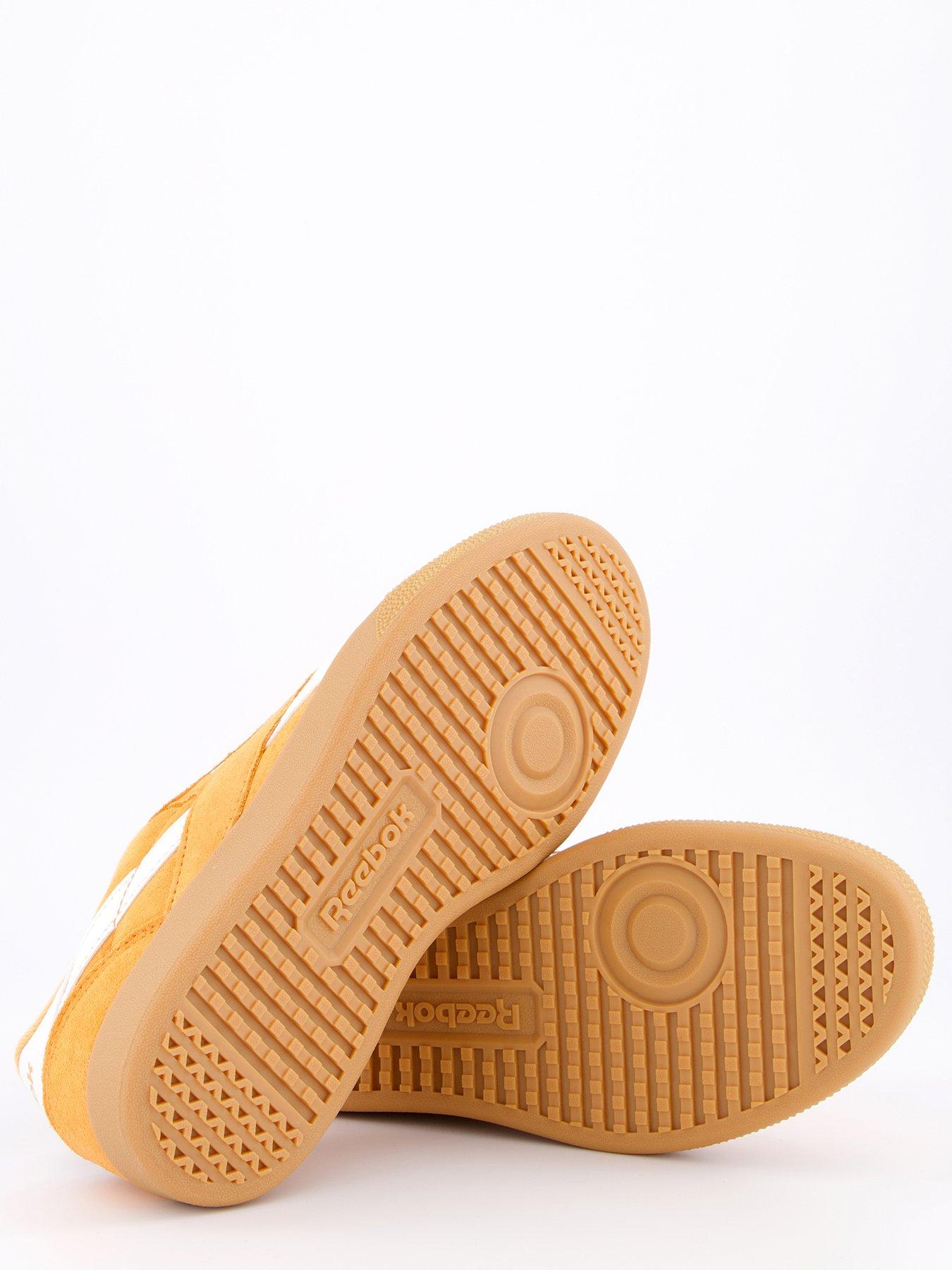  image of reebok-womens-smash-edge-trainers-light-orange