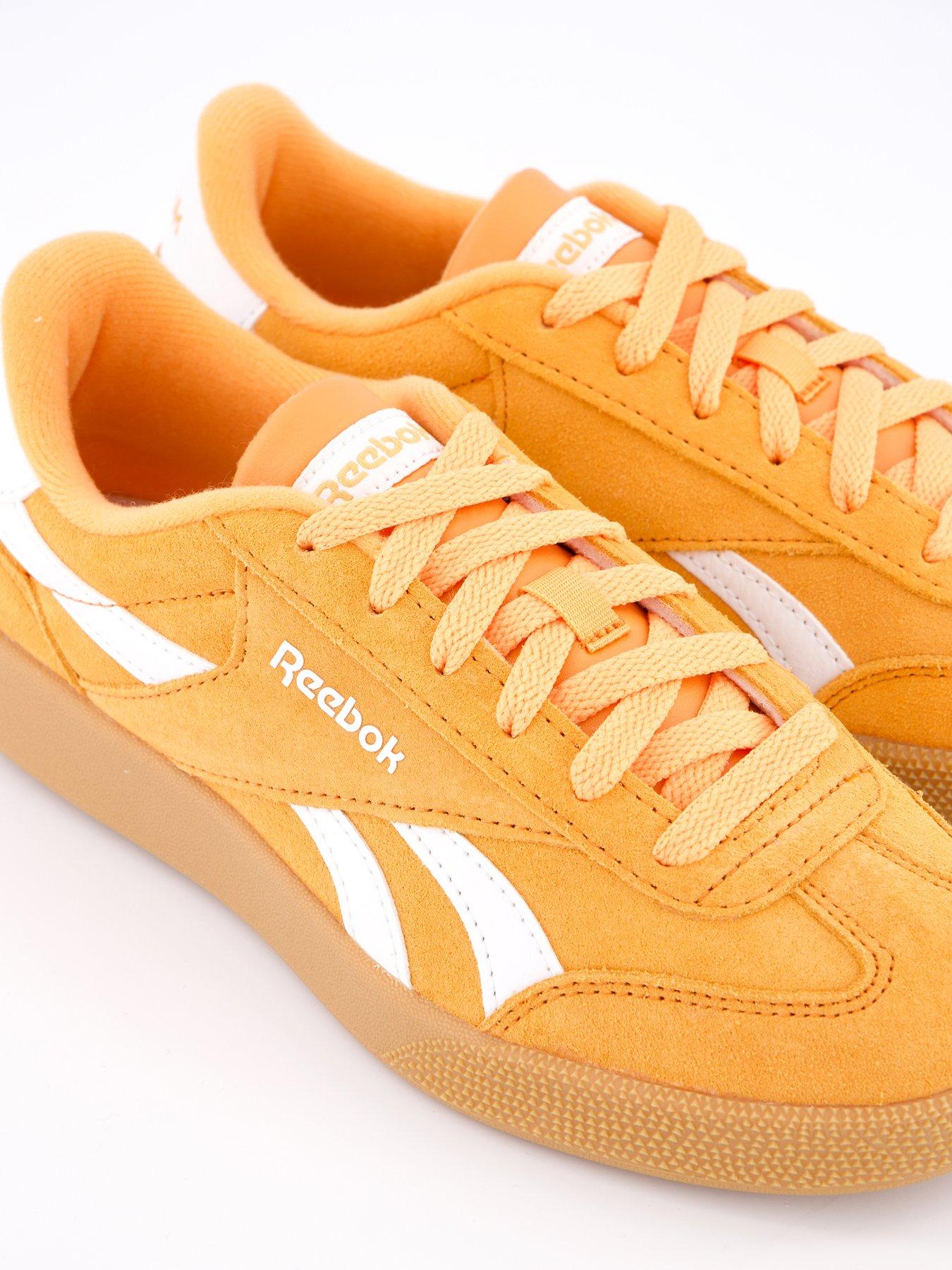  image of reebok-womens-smash-edge-trainers-light-orange