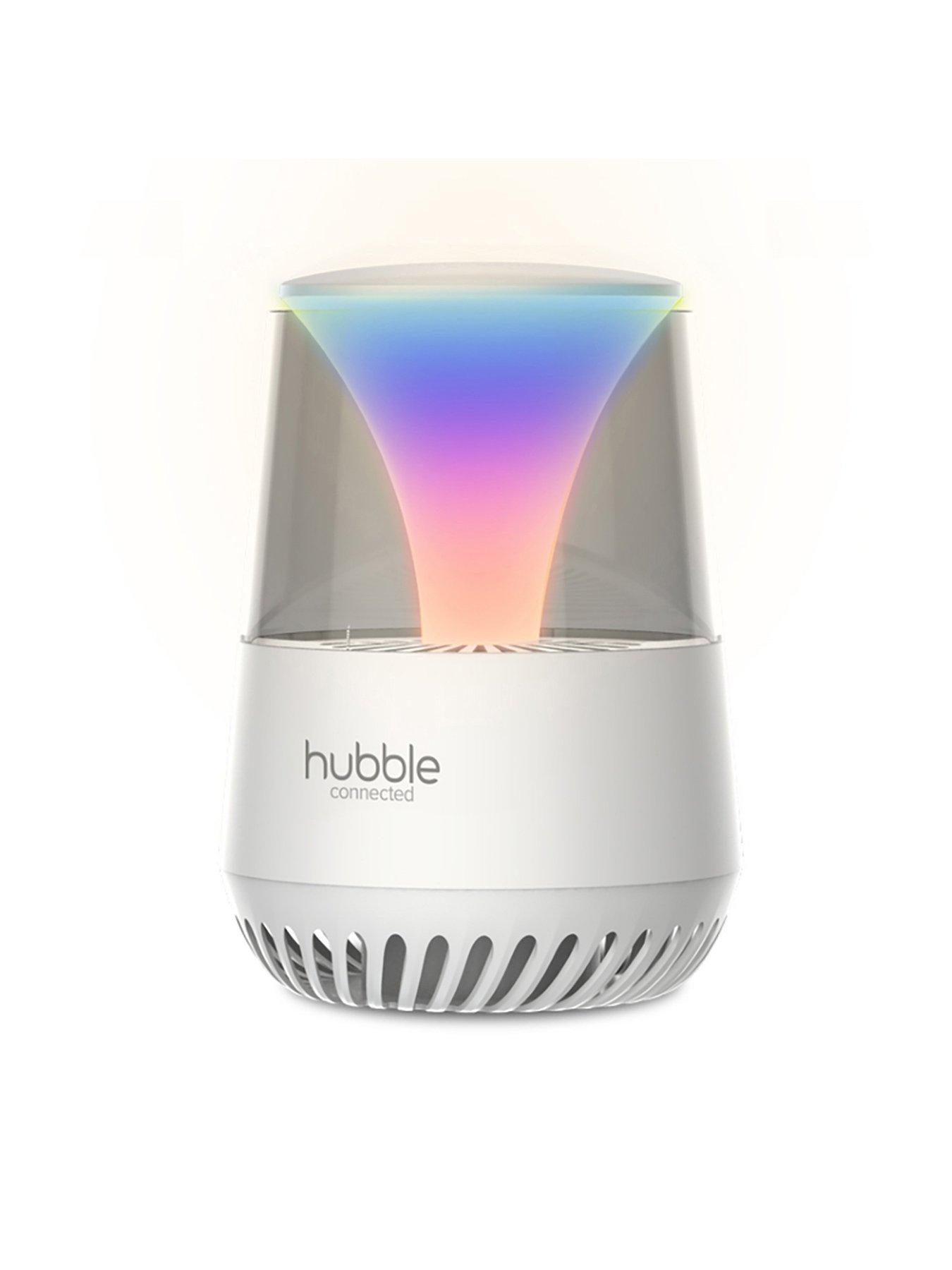 front image of hubble-pure-air-3-in-1-air-purifier-bt-speaker-night-light