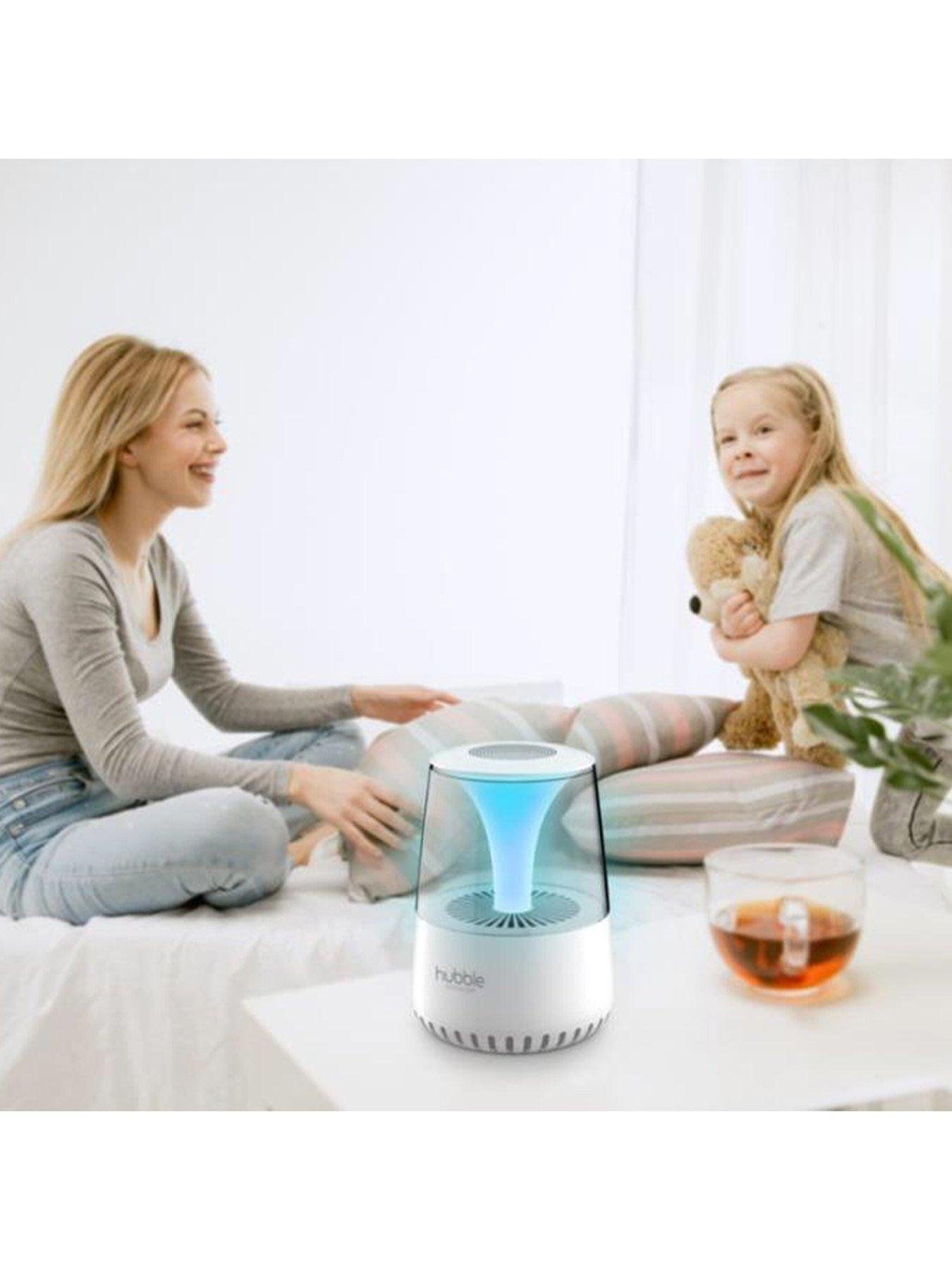  image of hubble-pure-air-3-in-1-air-purifier-bt-speaker-night-light