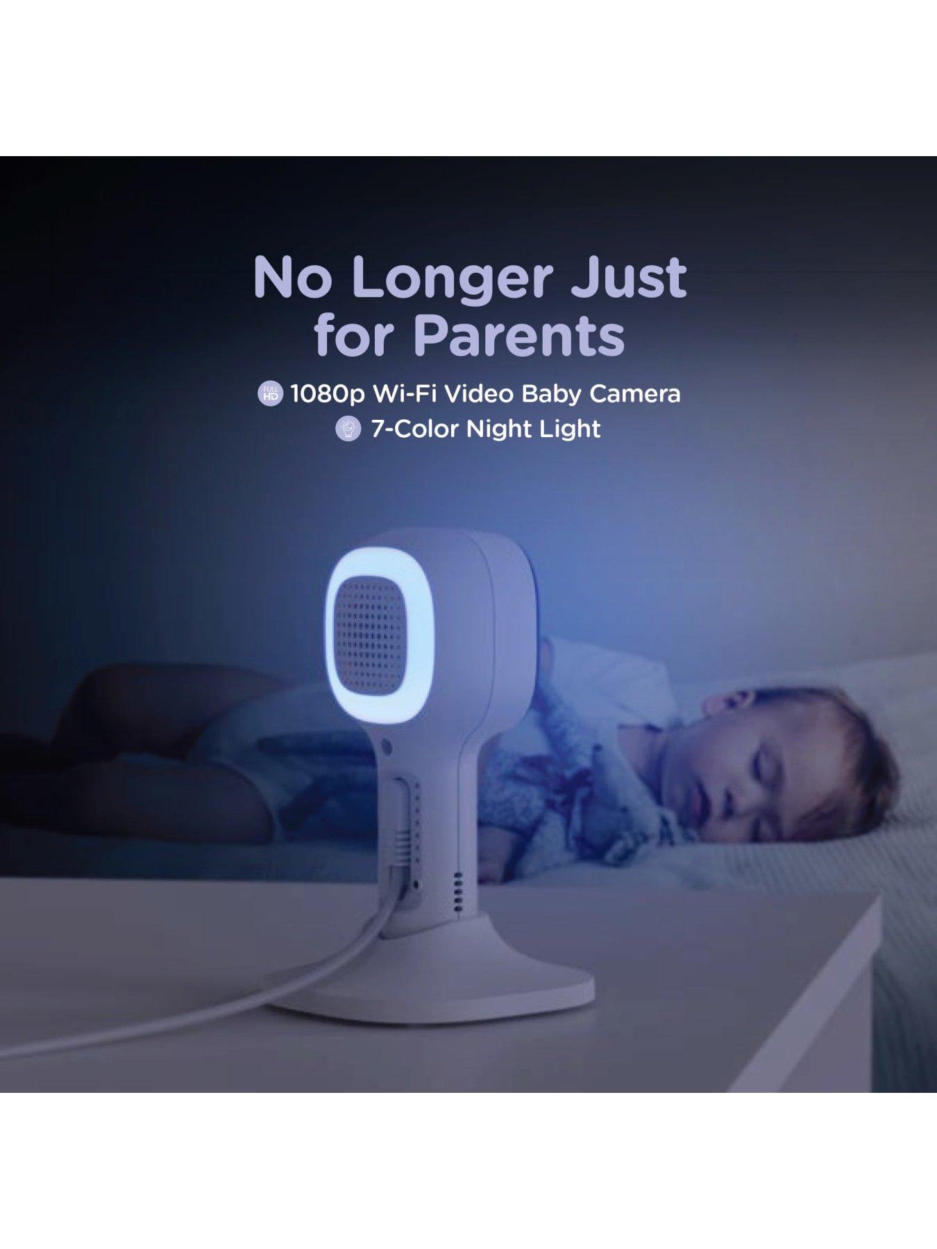  image of hubble-dream-connected-sensor-mat-with-1080p-wi-fi-video-baby-camera-monitor