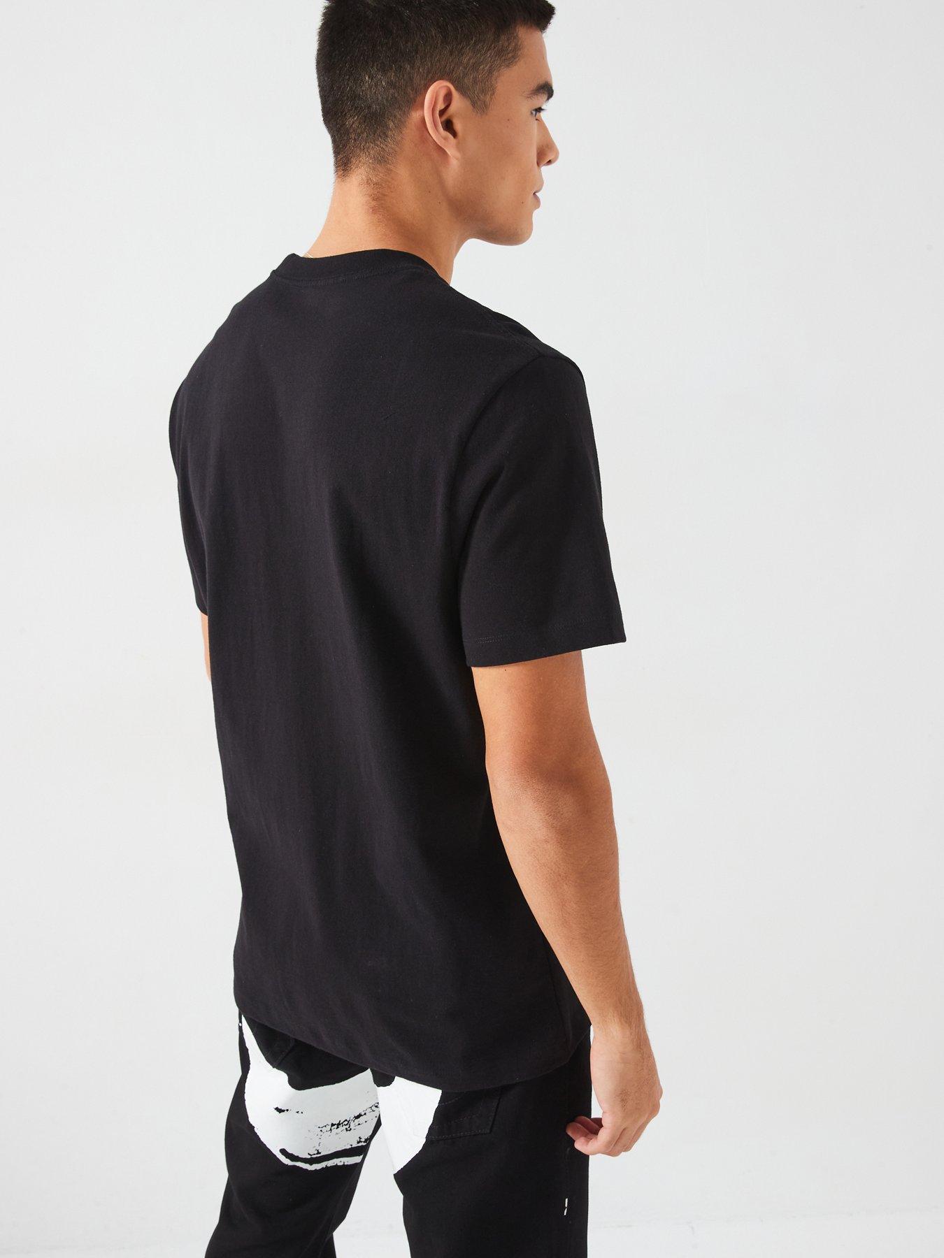  image of true-religion-cross-stitch-arch-t-shirt-black
