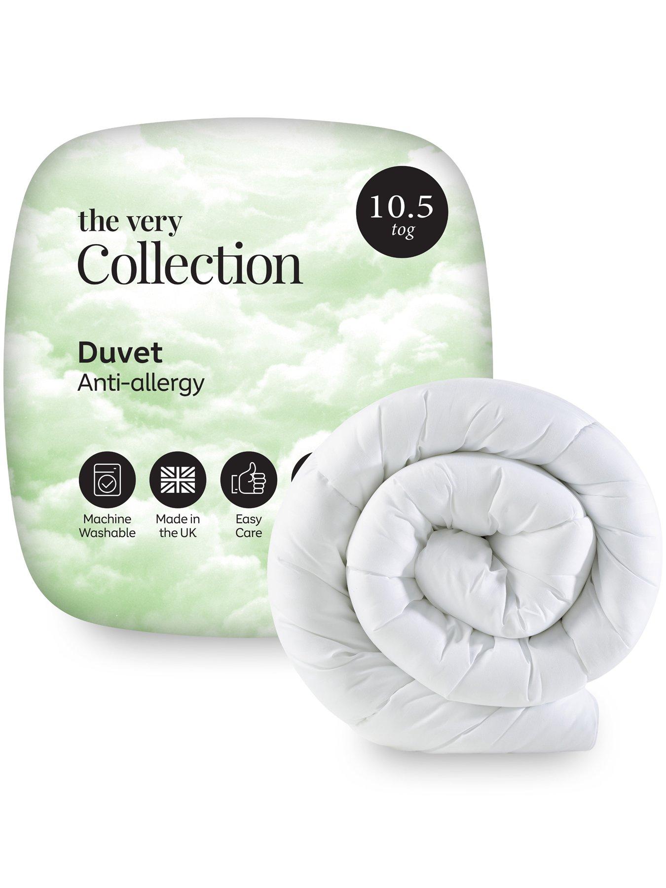 The Very Collection Anti-Allergy 10.5 Tog Duvet - Double - White