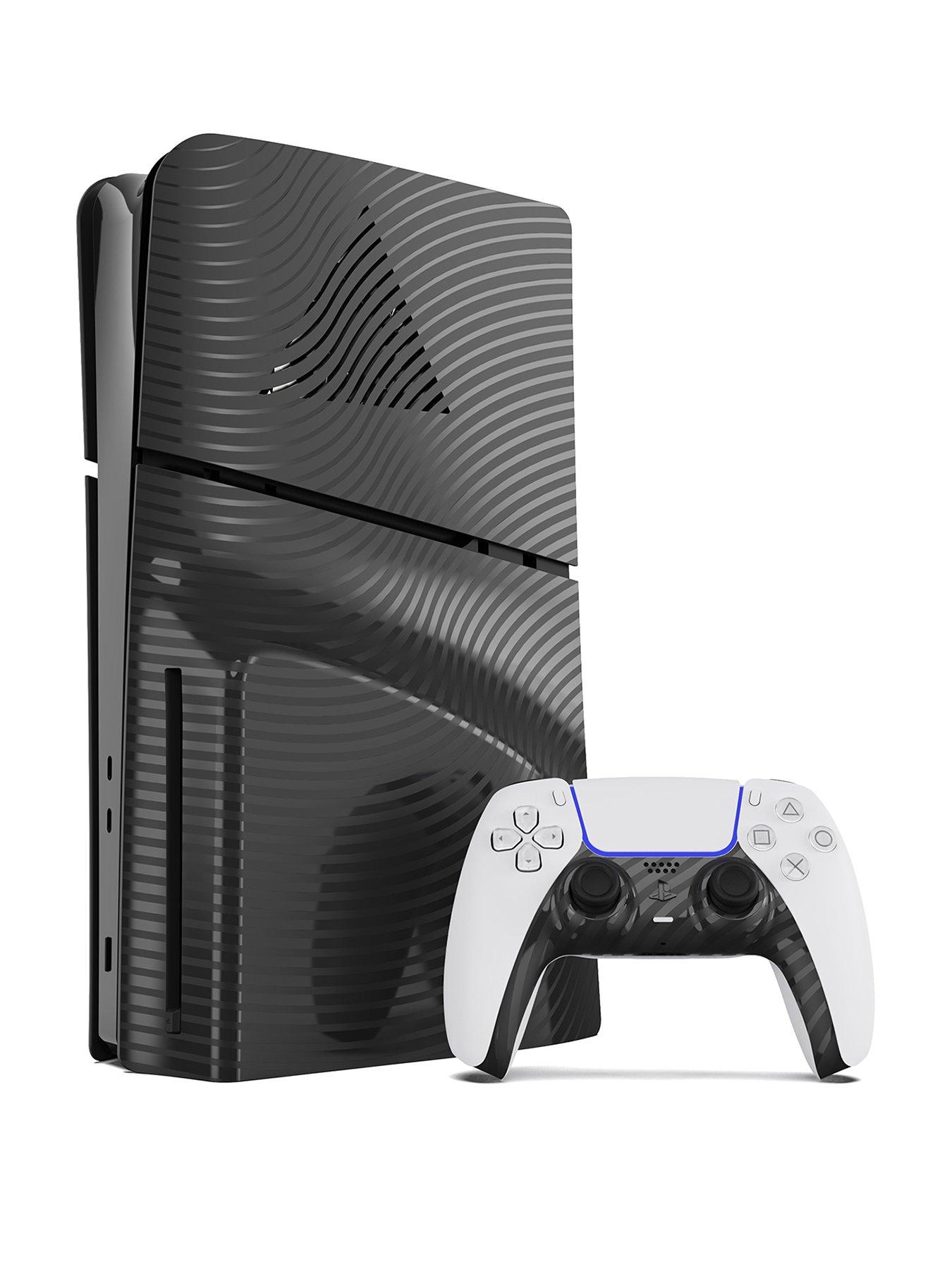  image of maxx-tech-ps5-slim-faceplates-controller-faceplates-black